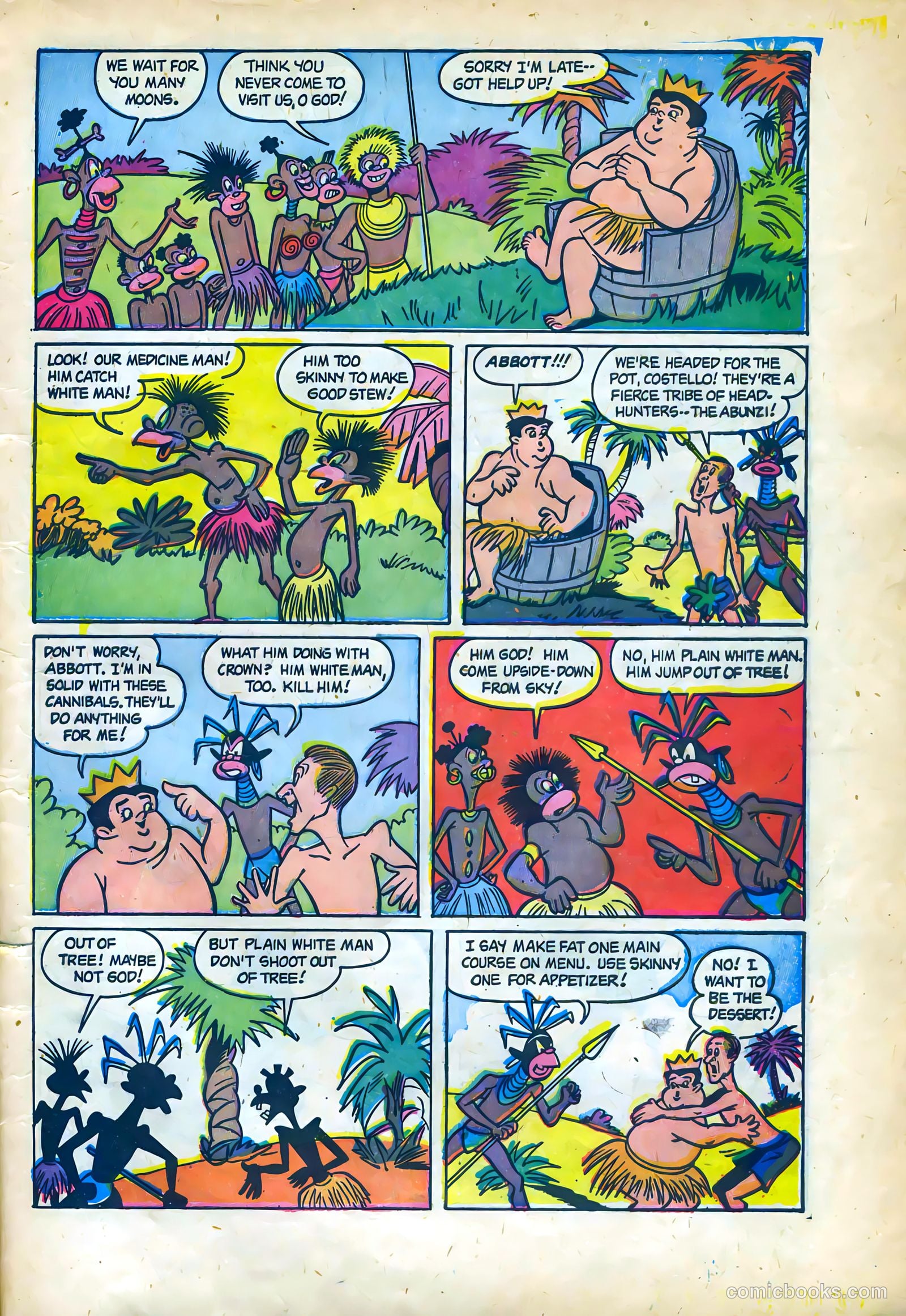 Abbott and Costello Comics #18 — page 7 of 36