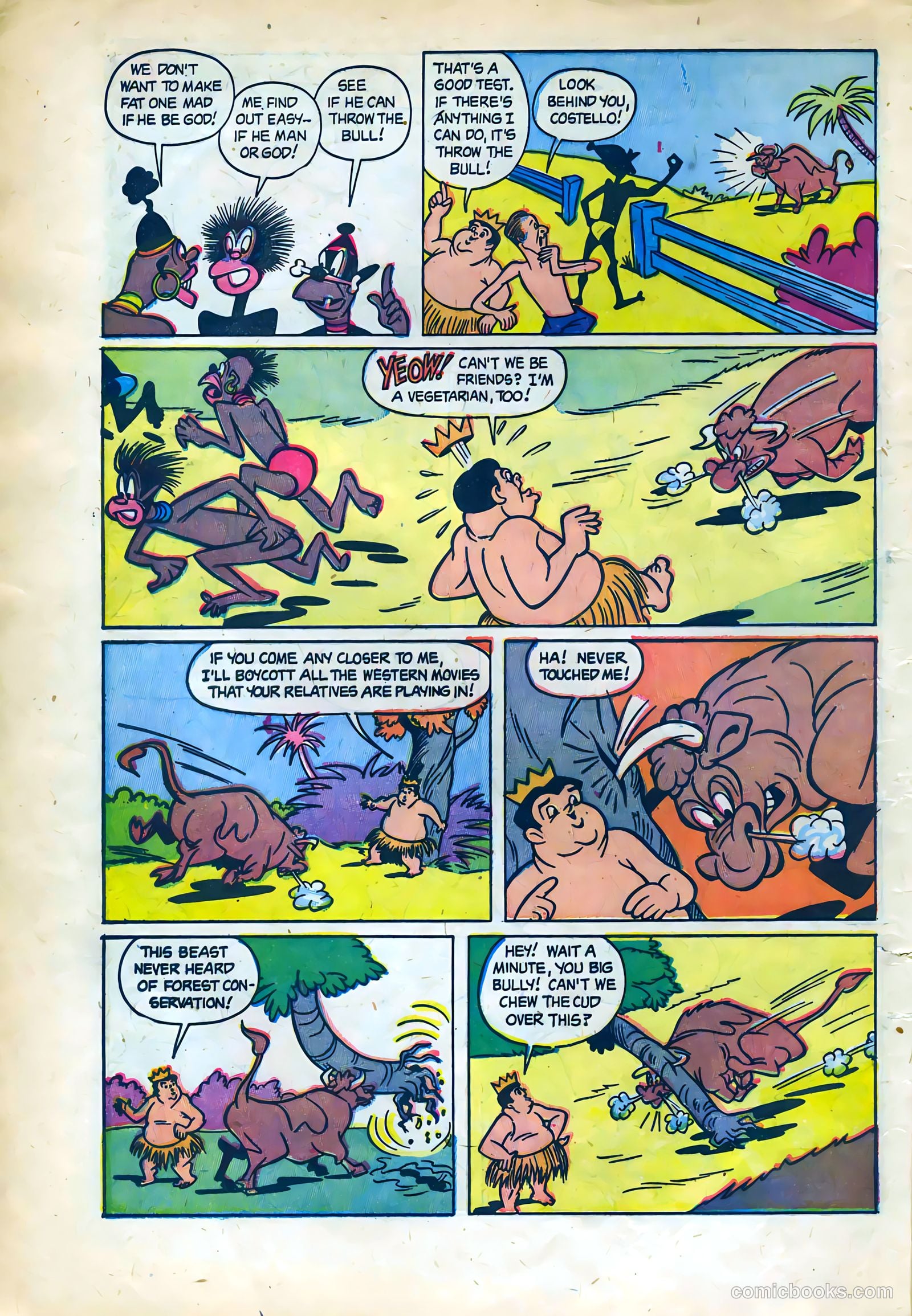 Abbott and Costello Comics #18 — page 8 of 36
