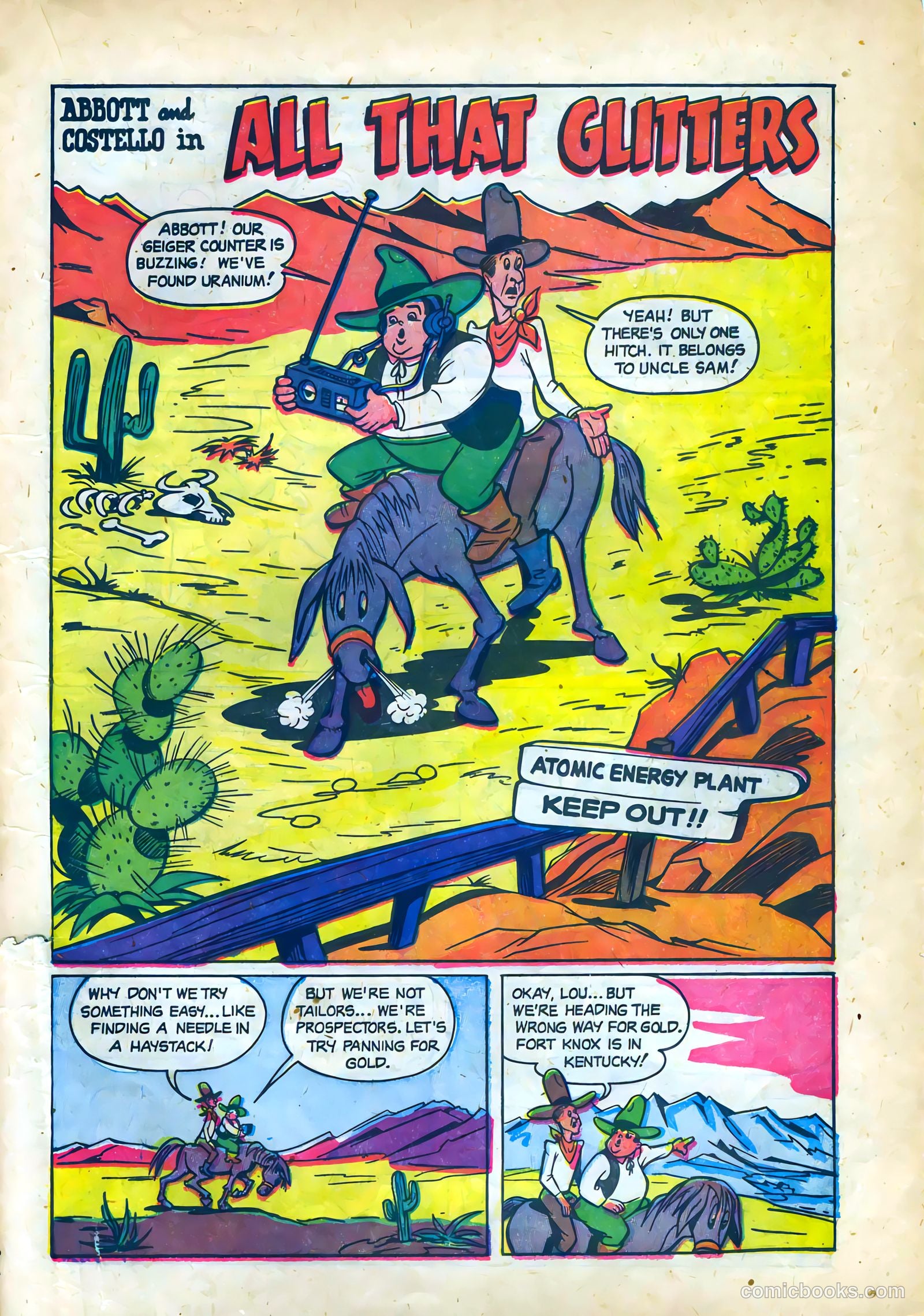 Abbott and Costello Comics #18 — page 19 of 36