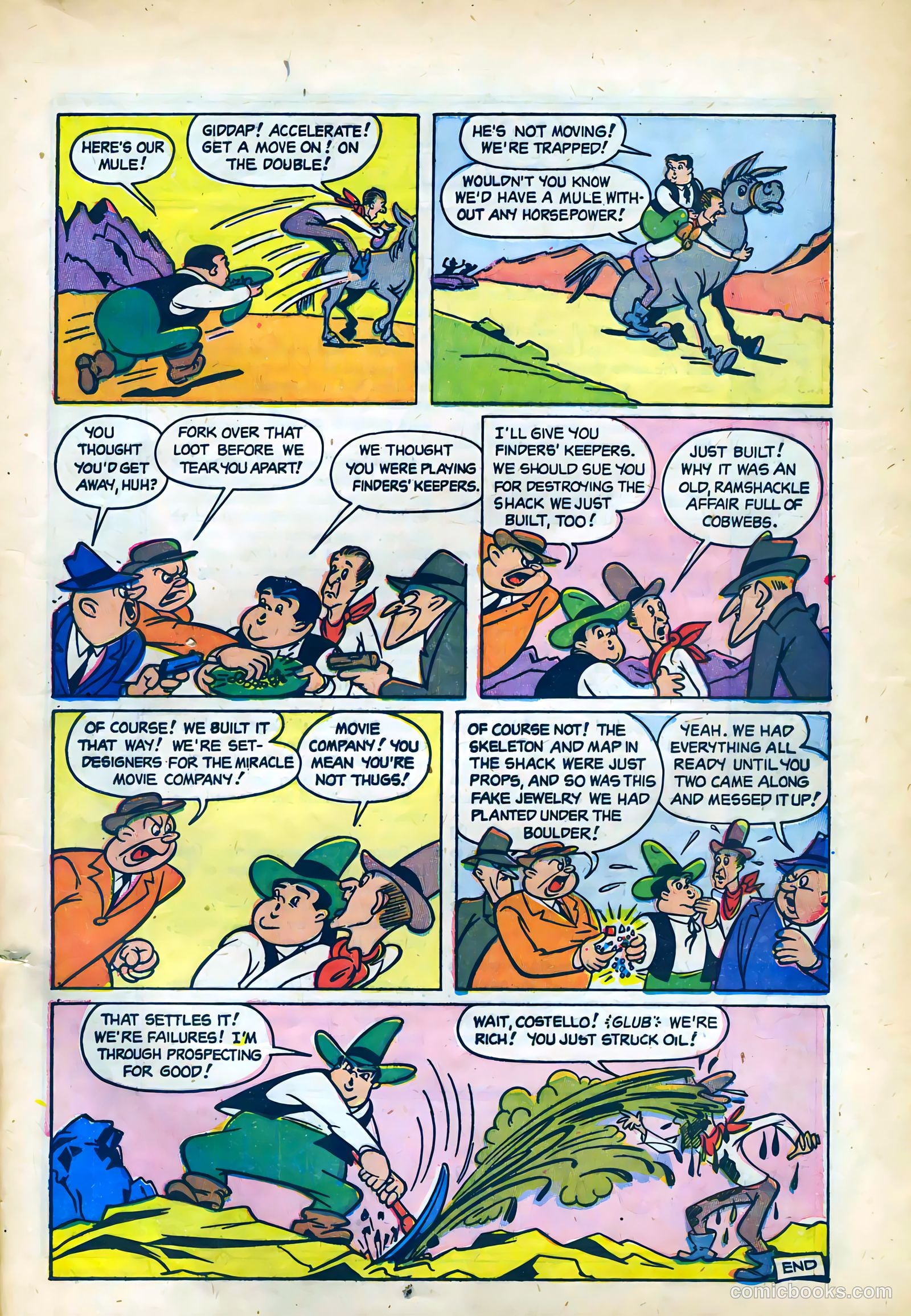 Abbott and Costello Comics #18 — page 25 of 36