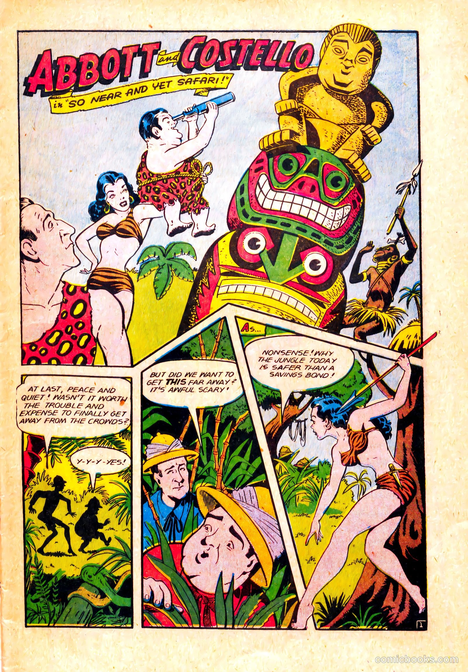 Abbott and Costello Comics #19 — page 3 of 36