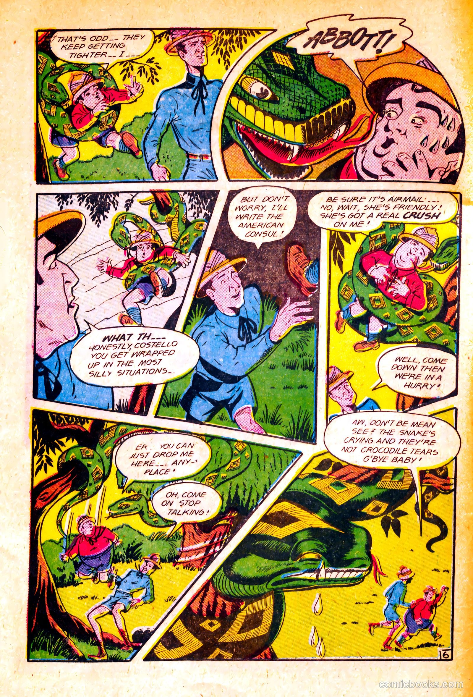 Abbott and Costello Comics #19 — page 8 of 36