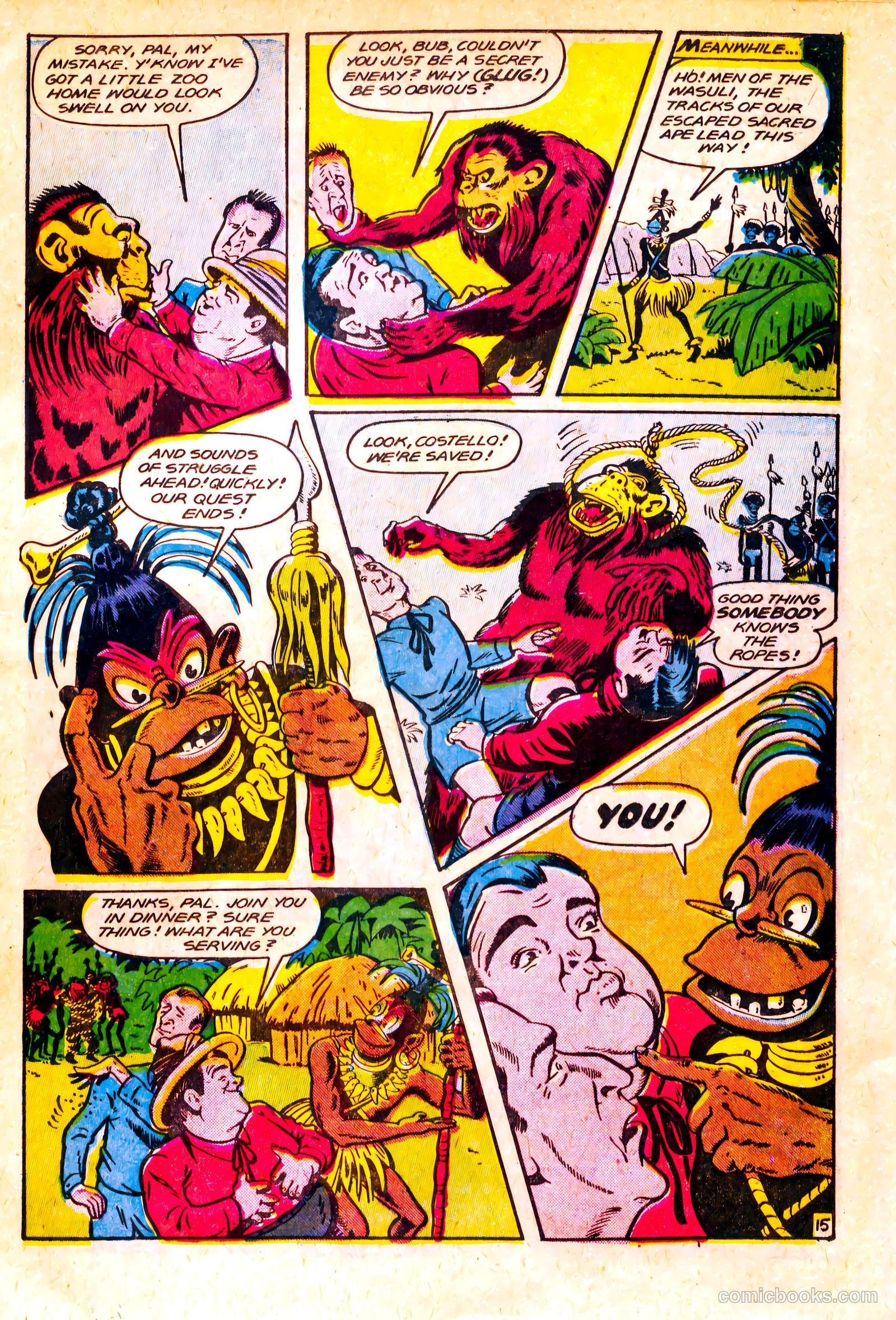 Abbott and Costello Comics #19 — page 17 of 36