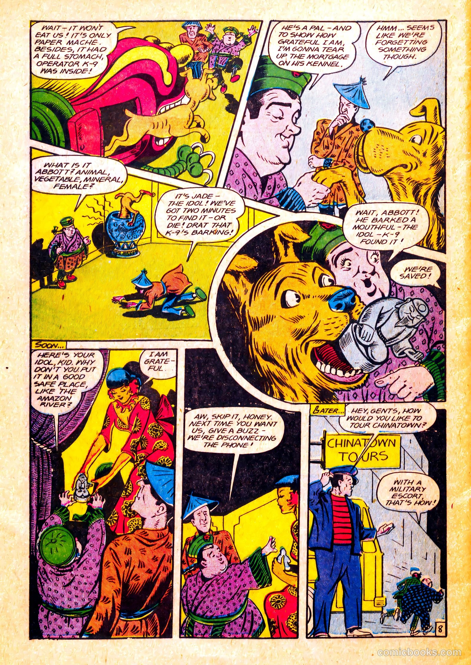 Abbott and Costello Comics #19 — page 34 of 36