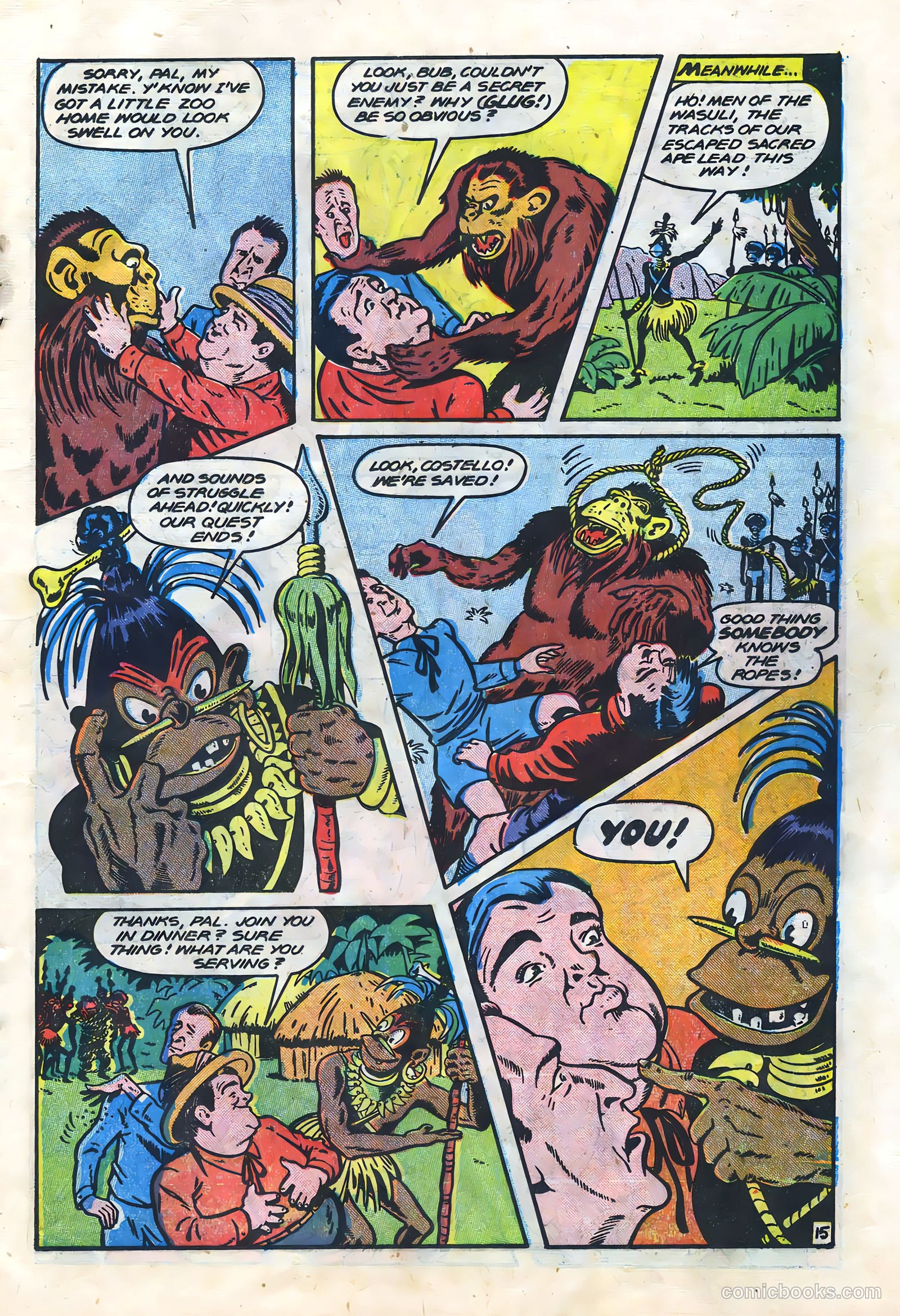 Abbott and Costello Comics #2 — page 17 of 36