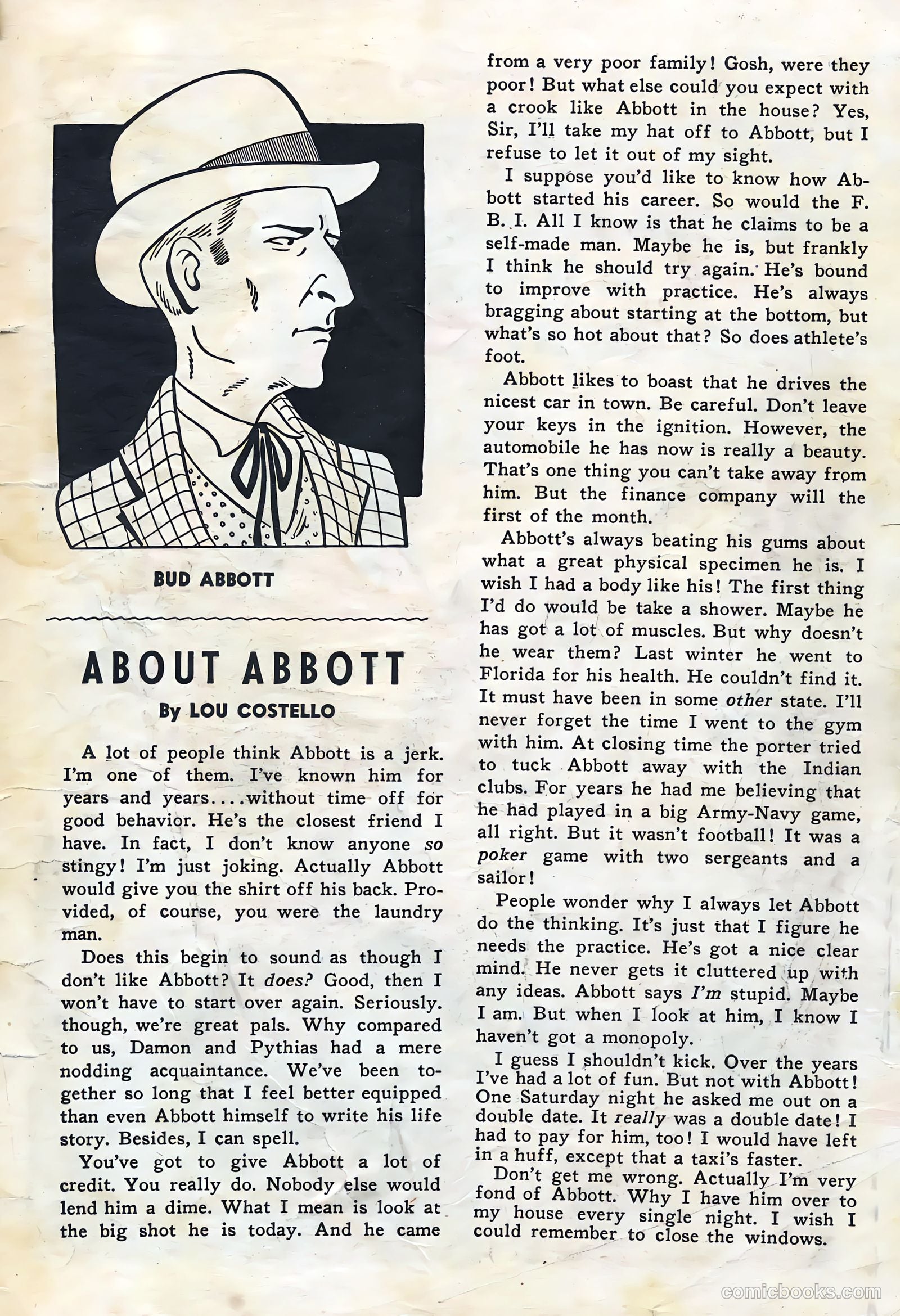 Abbott and Costello Comics #2 — page 35 of 36