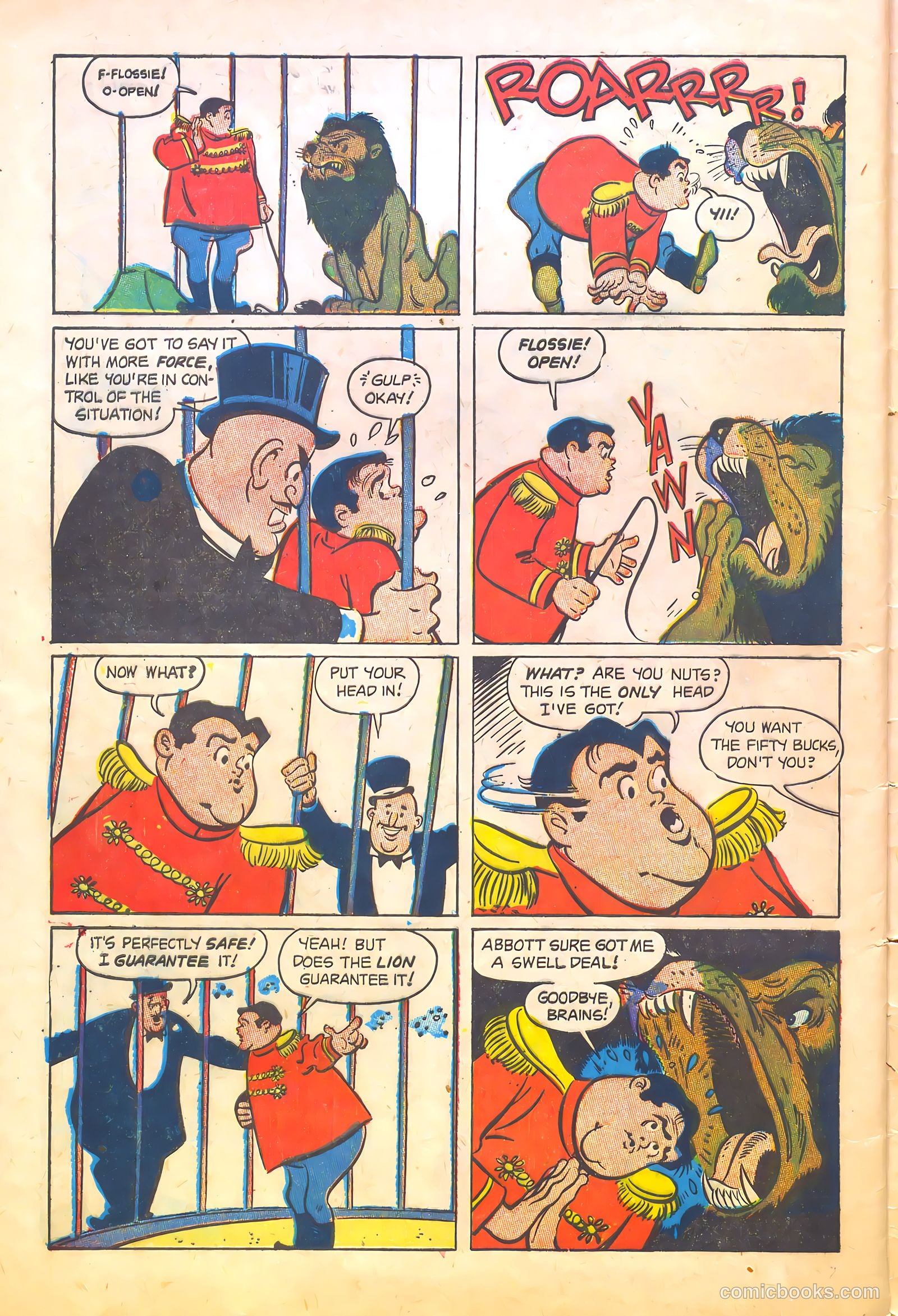 Abbott and Costello Comics #20 — page 32 of 36