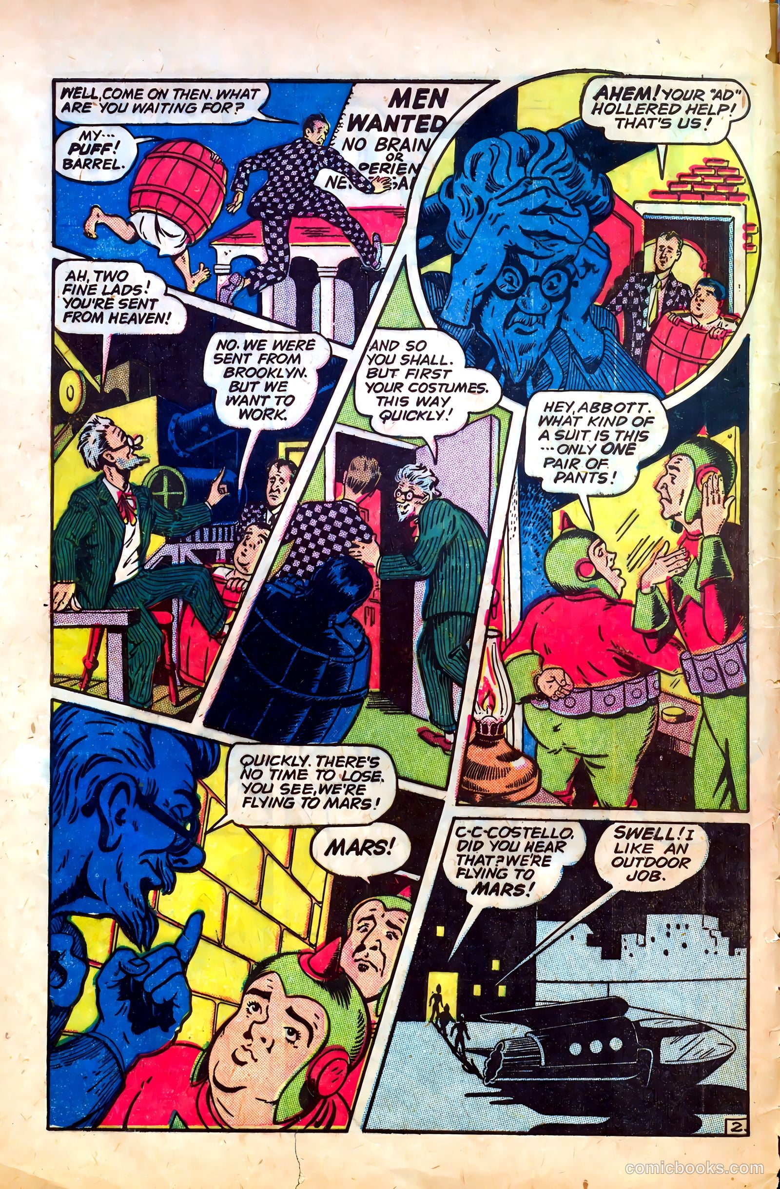 Abbott and Costello Comics #21 — page 4 of 36