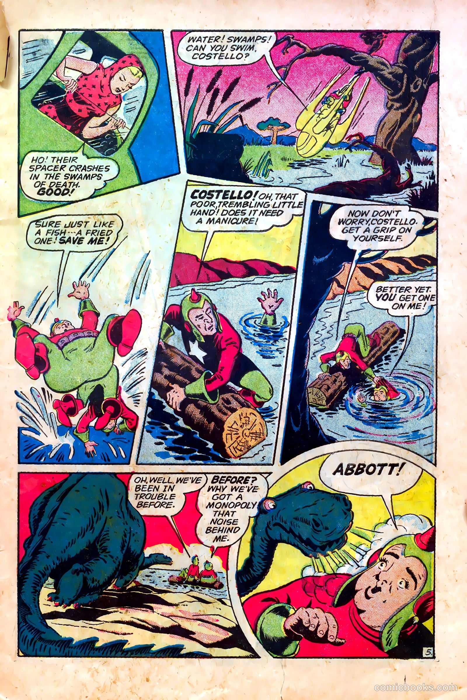 Abbott and Costello Comics #21 — page 7 of 36