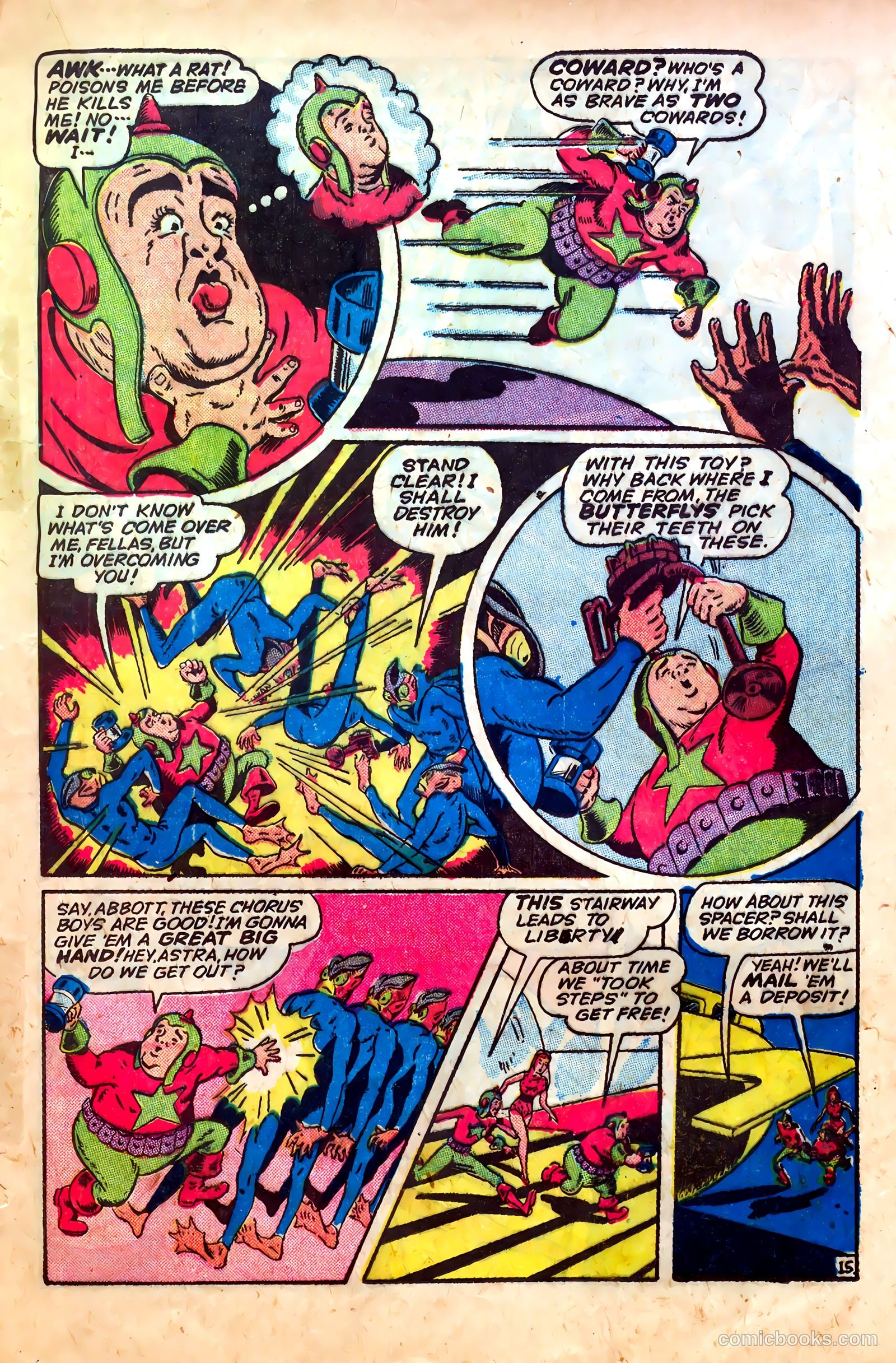 Abbott and Costello Comics #21 — page 17 of 36