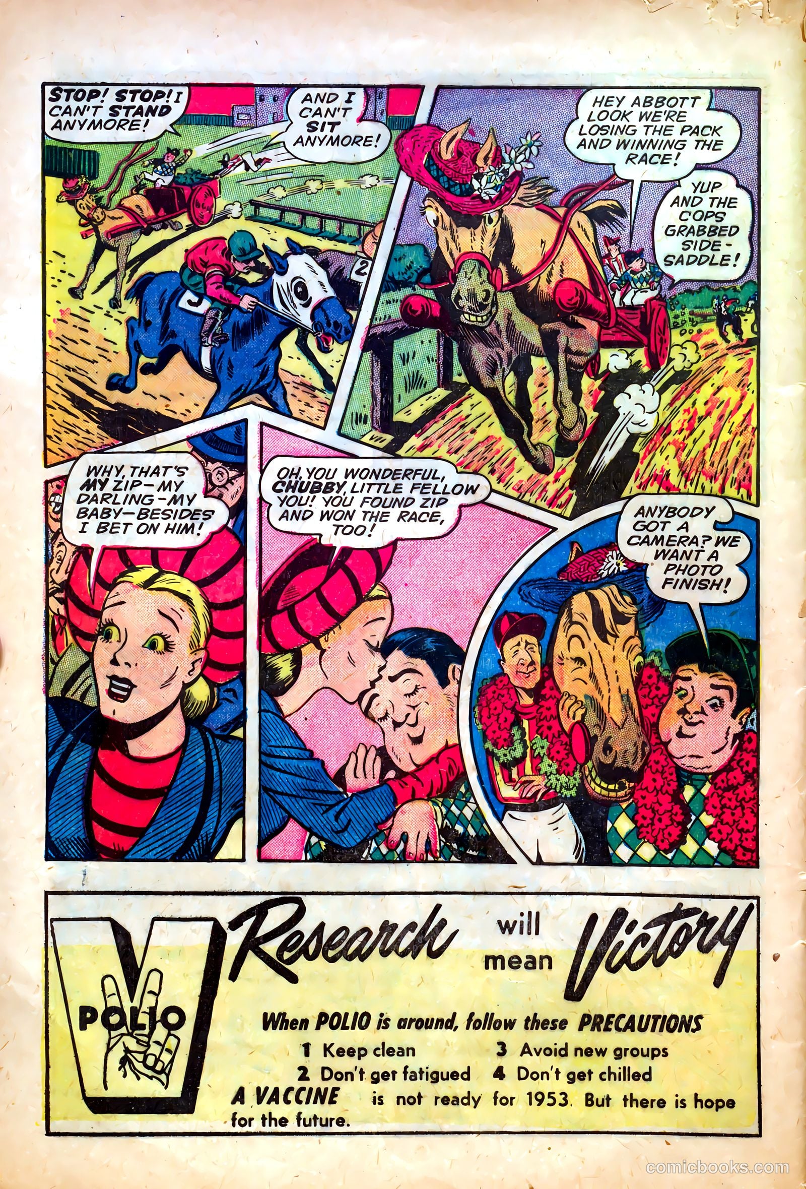 Abbott and Costello Comics #21 — page 32 of 36