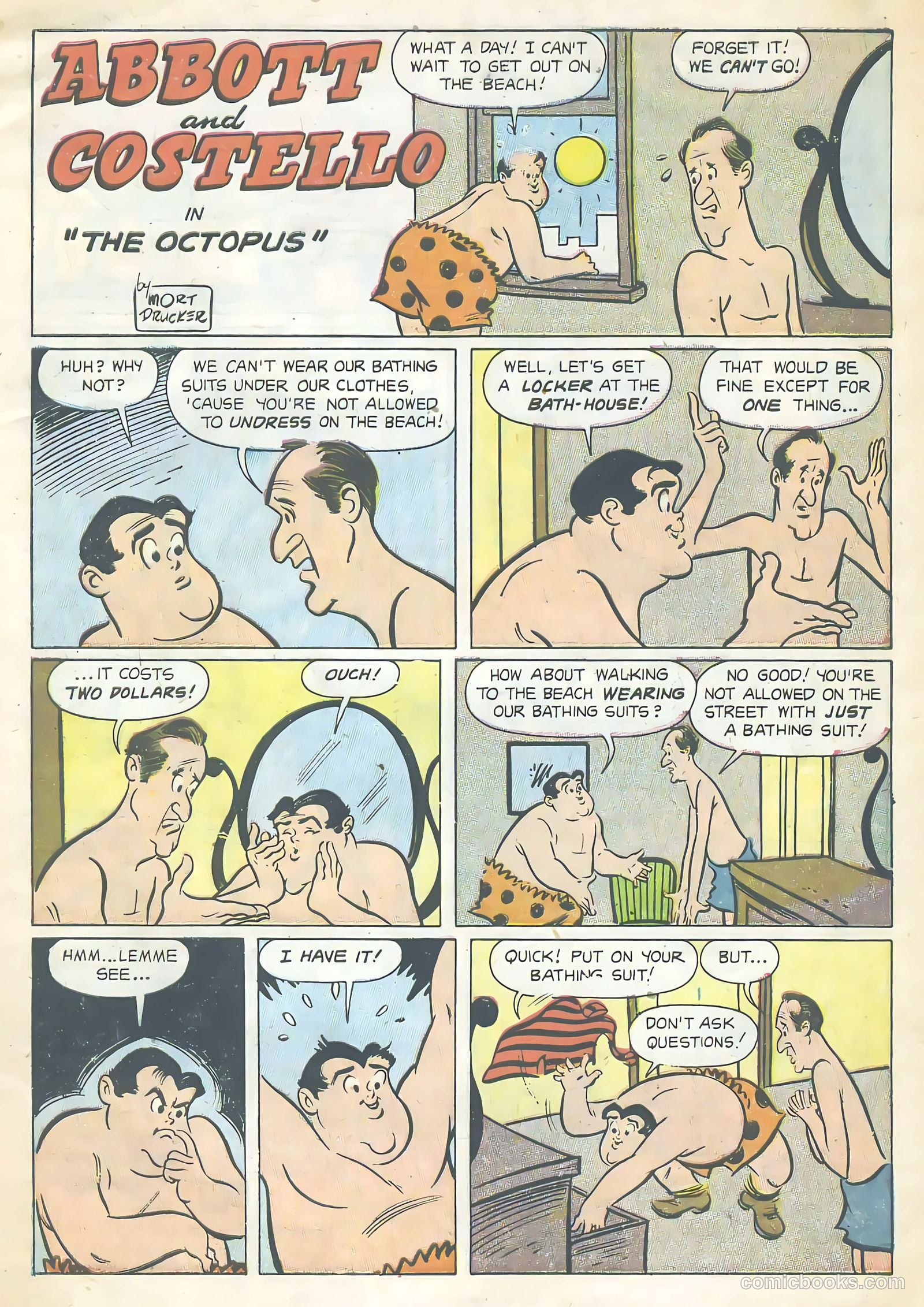 Abbott and Costello Comics #22 — page 3 of 36
