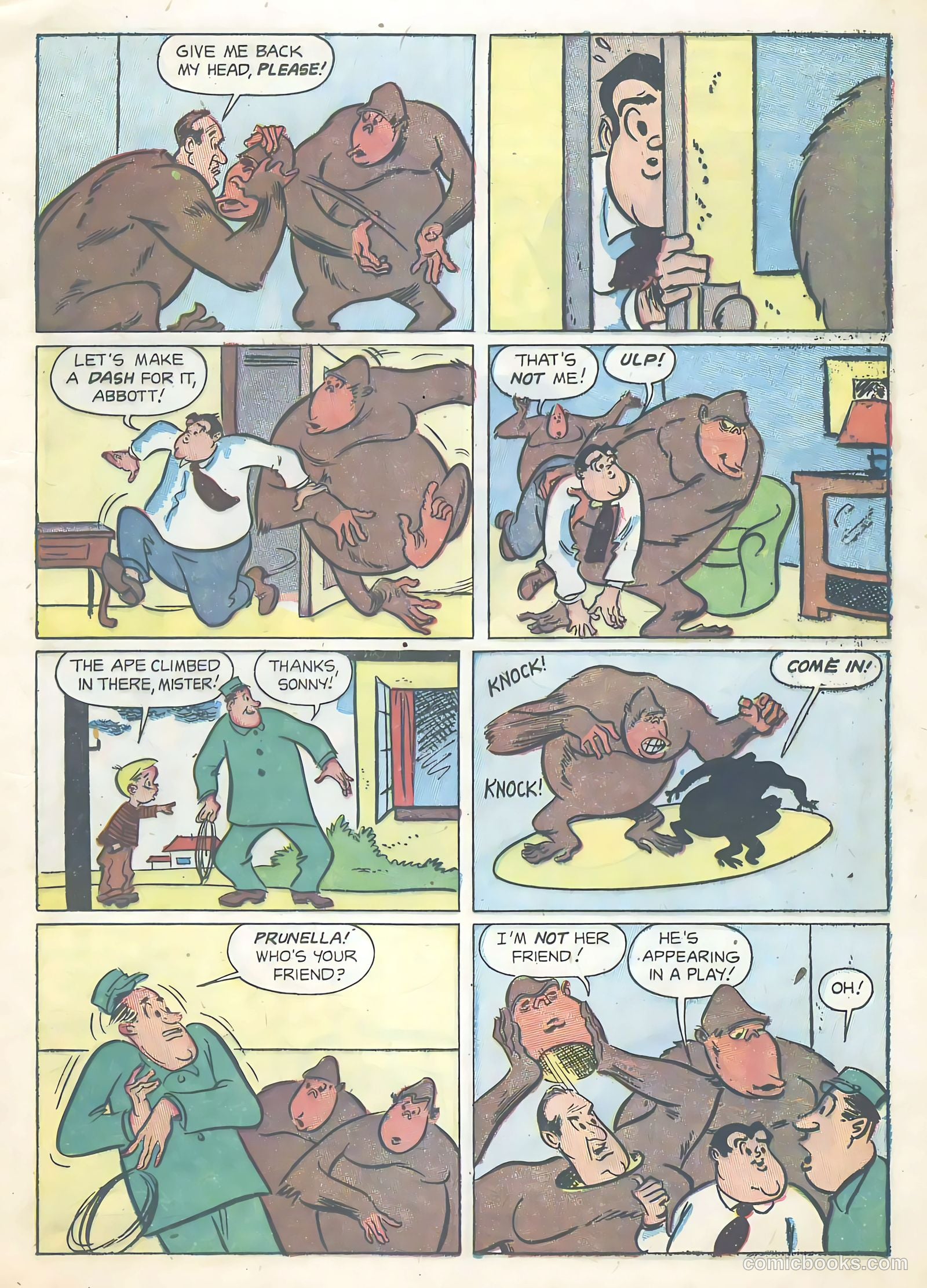 Abbott and Costello Comics #22 — page 21 of 36