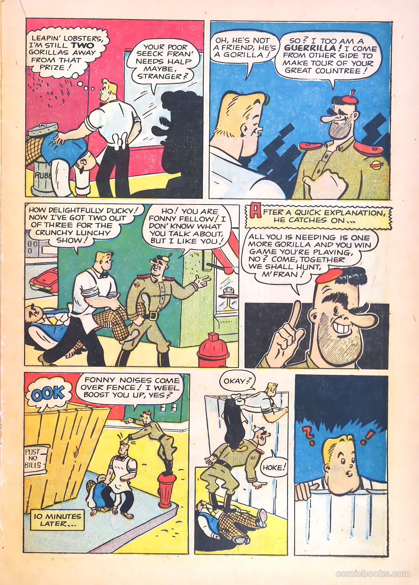 Abbott and Costello Comics #28 — page 21 of 36