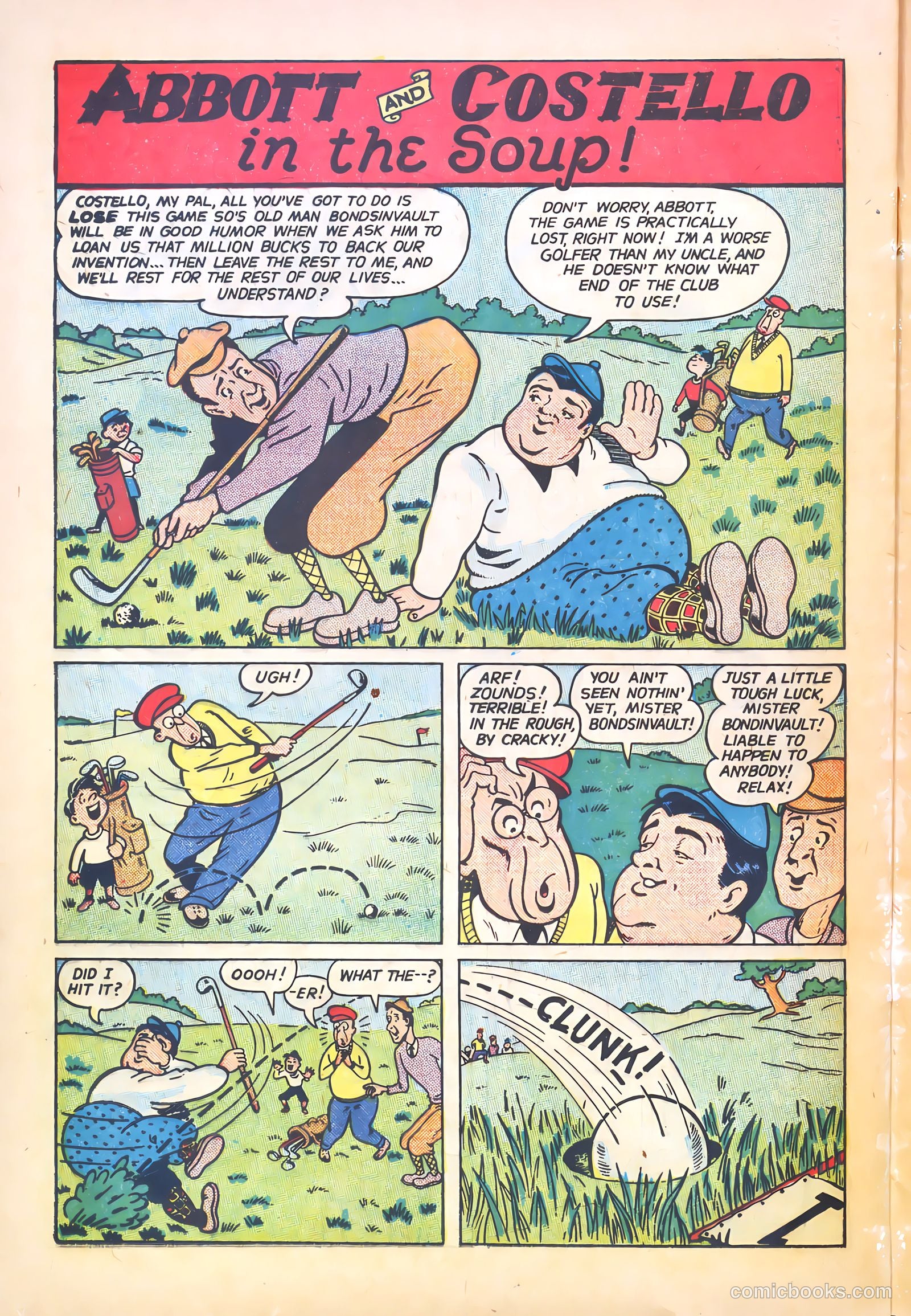 Abbott and Costello Comics #28 — page 24 of 36