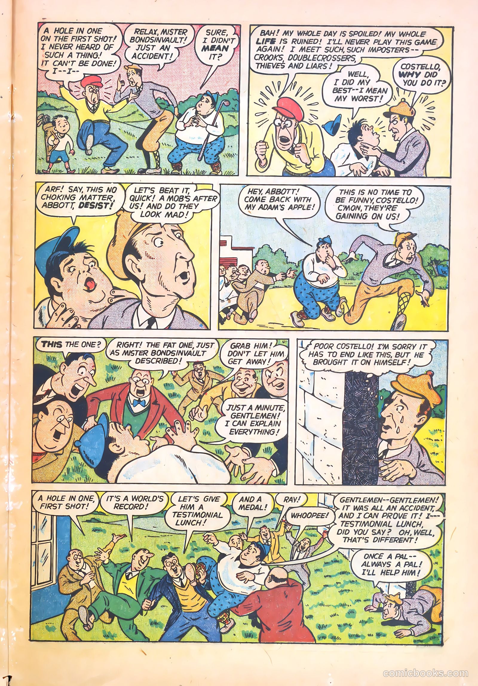 Abbott and Costello Comics #28 — page 25 of 36
