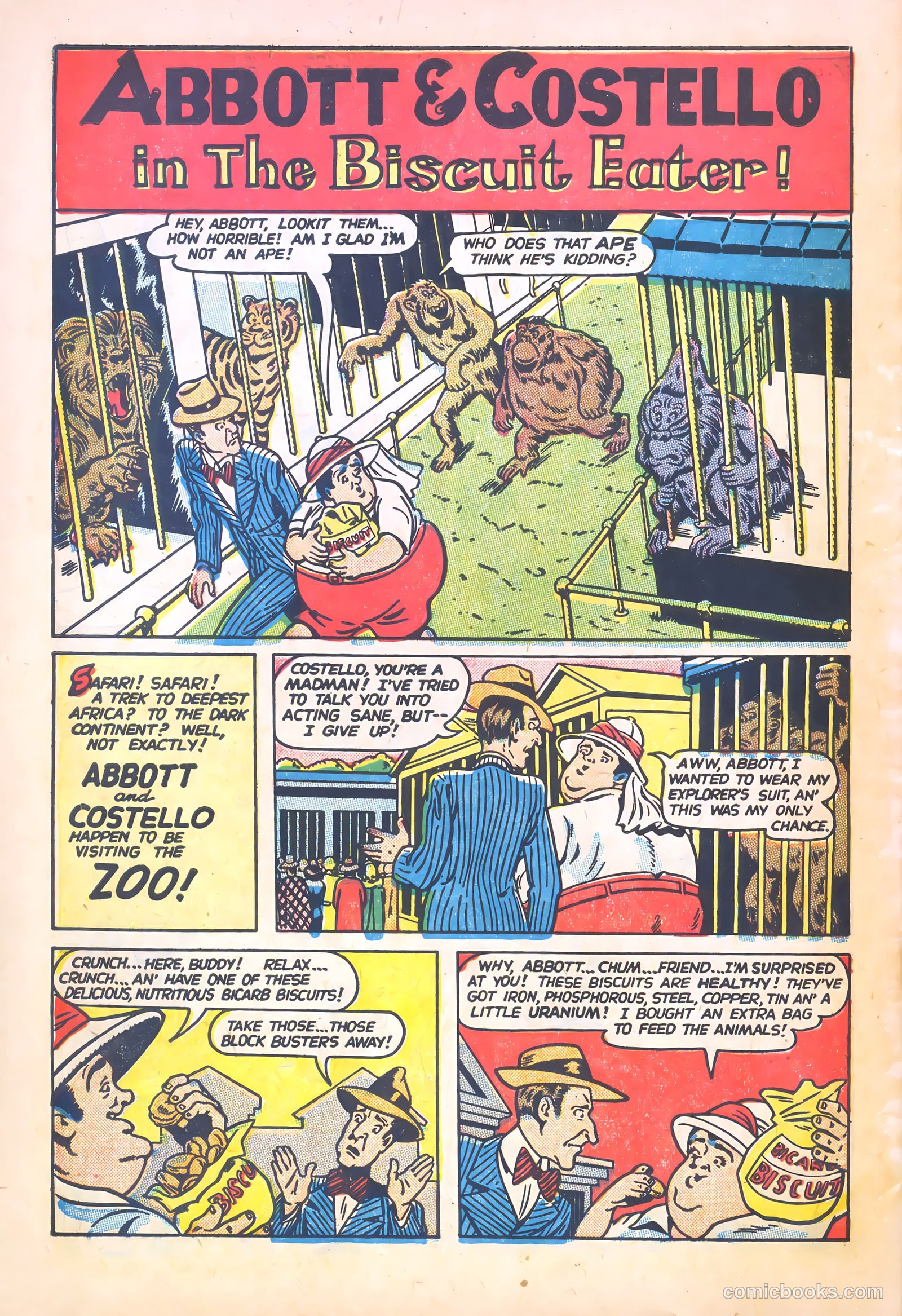 Abbott and Costello Comics #28 — page 30 of 36