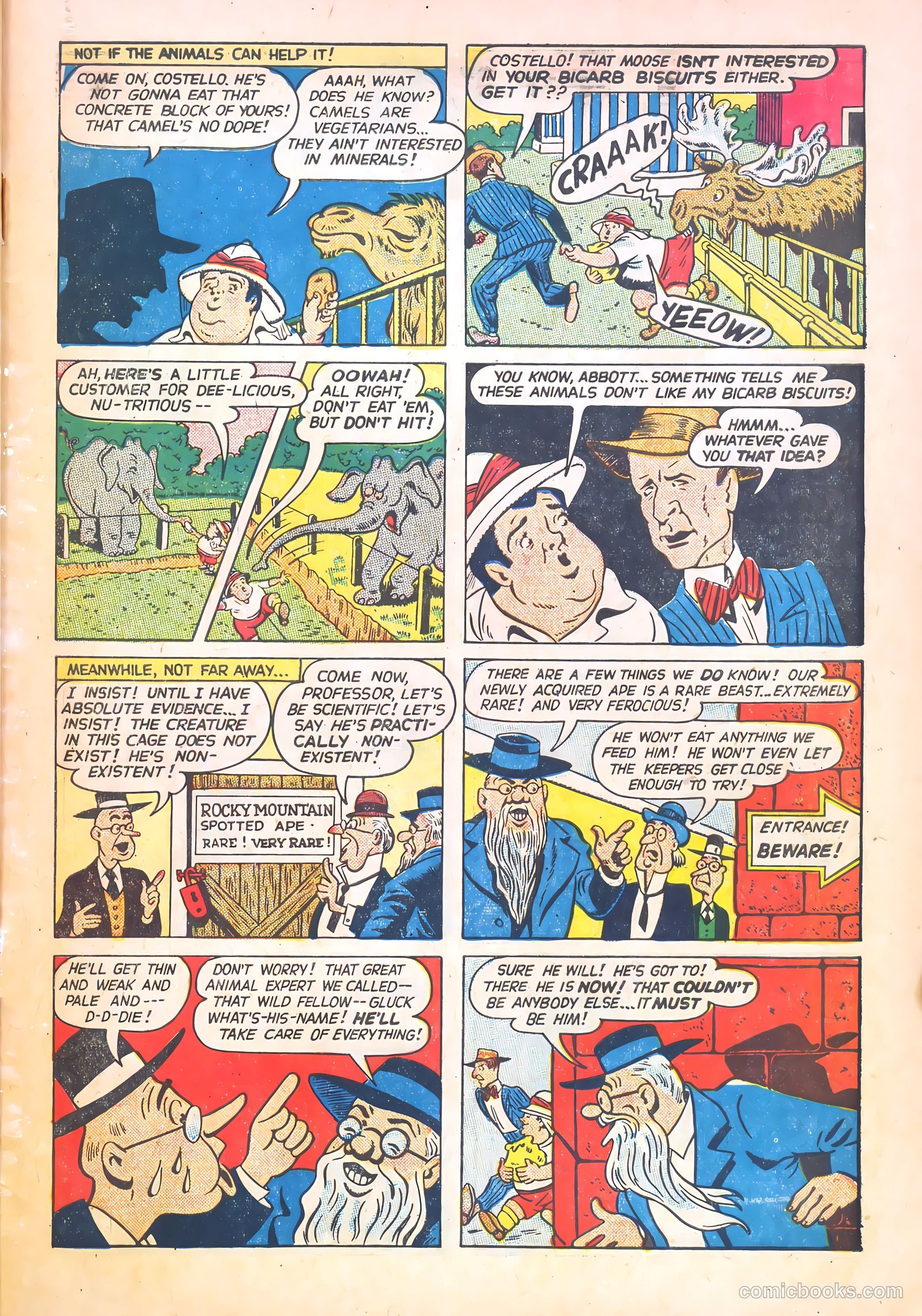 Abbott and Costello Comics #28 — page 31 of 36