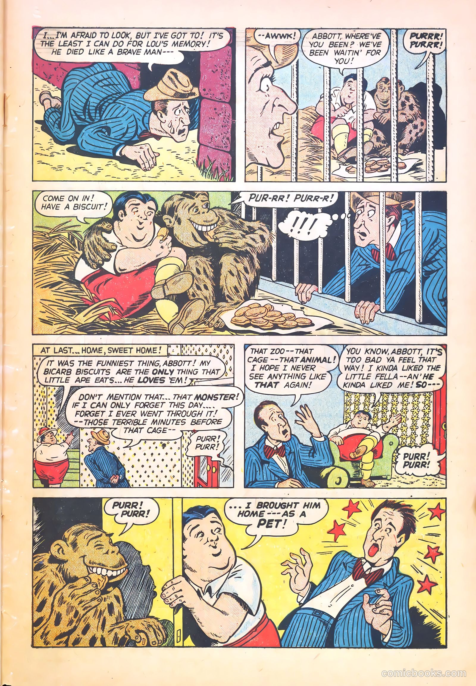 Abbott and Costello Comics #28 — page 33 of 36