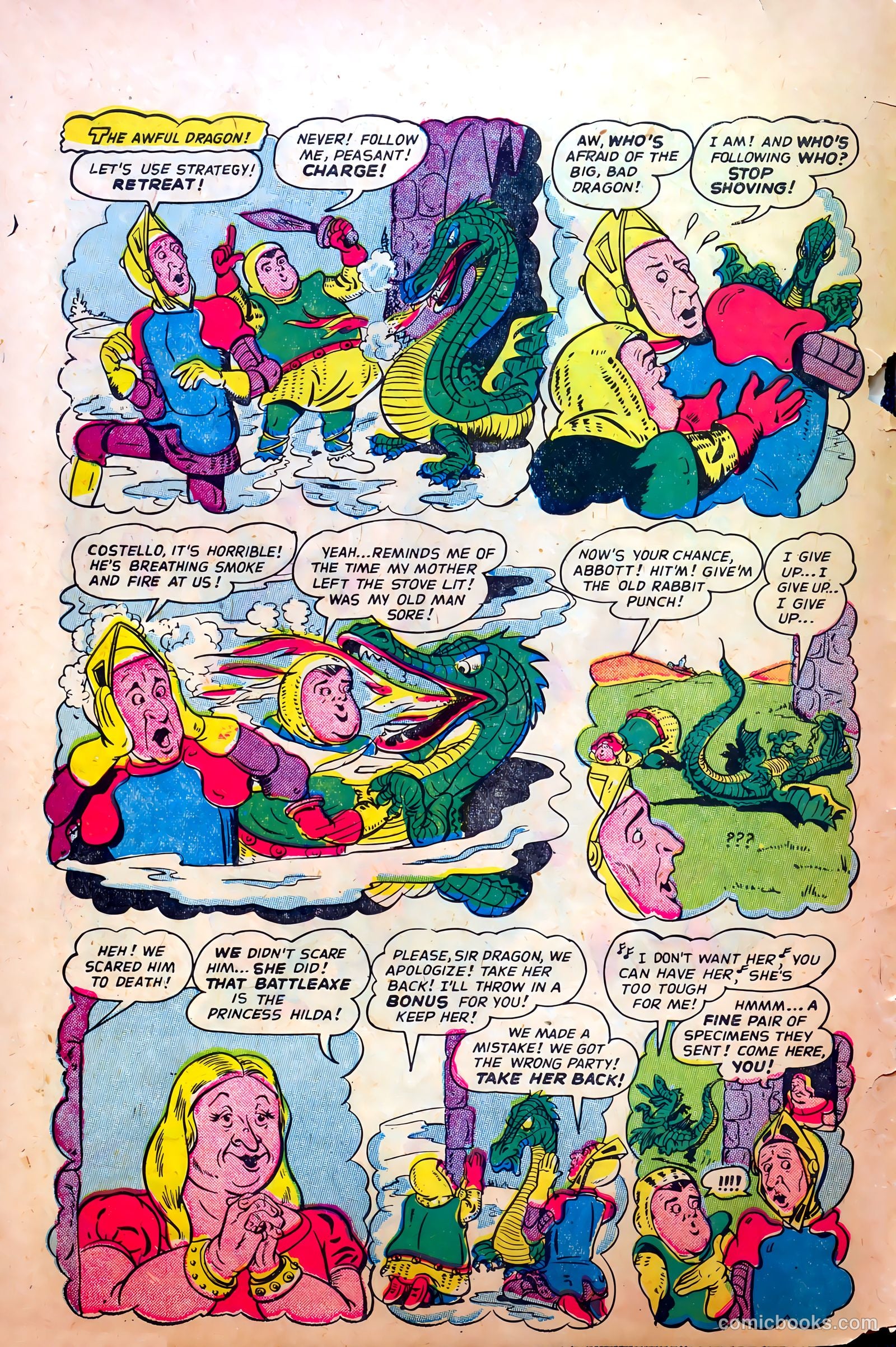 Abbott and Costello Comics #29 — page 8 of 36