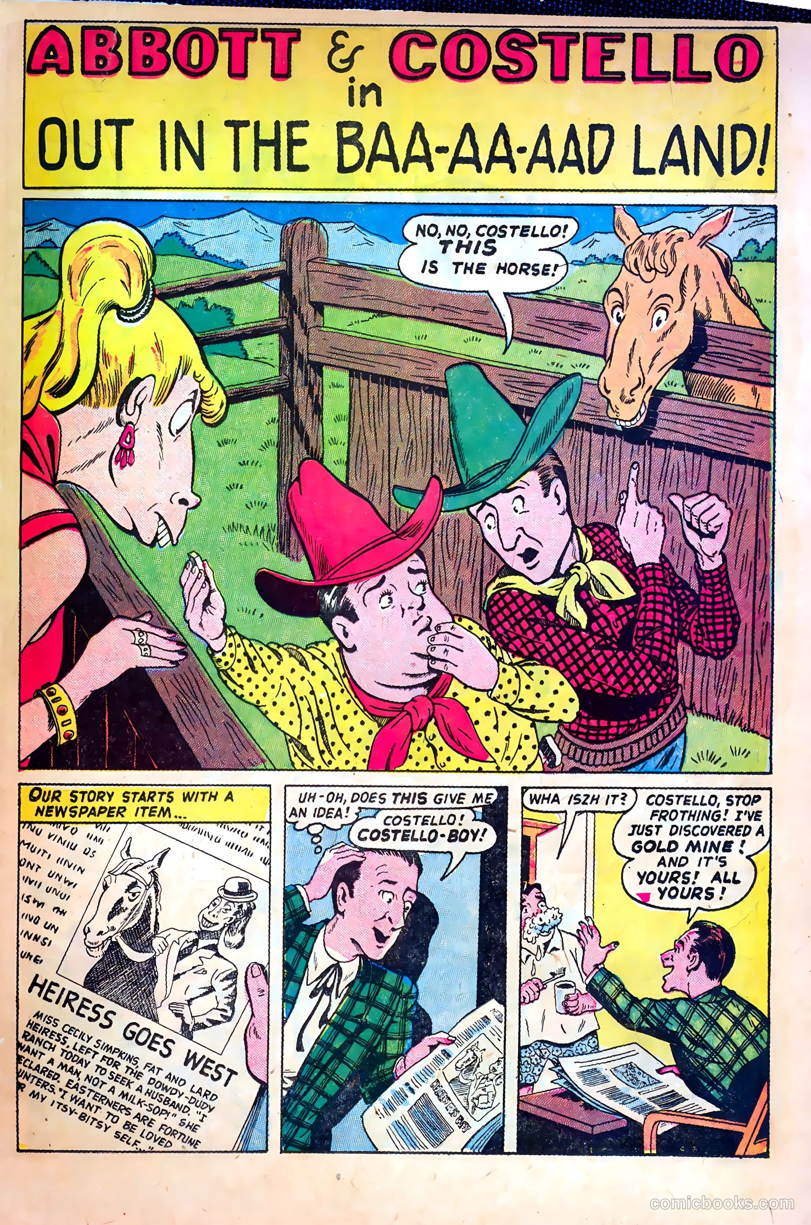 Abbott and Costello Comics #29 — page 15 of 36