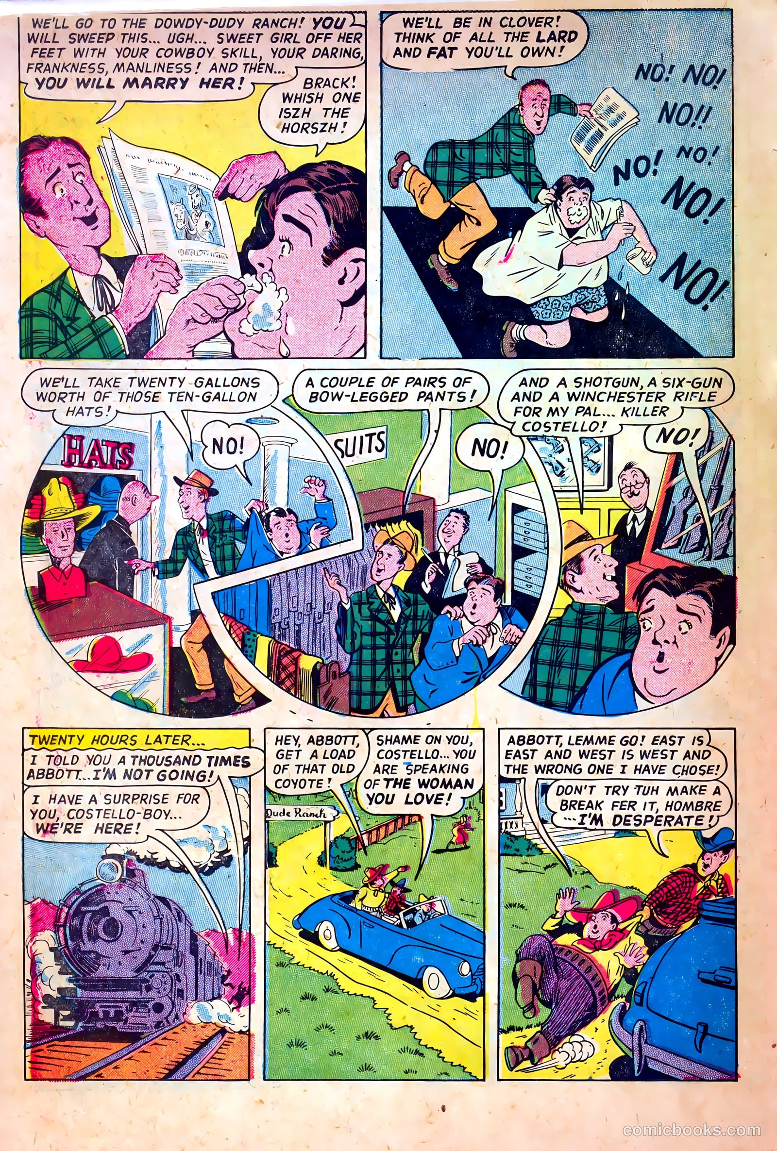 Abbott and Costello Comics #29 — page 16 of 36