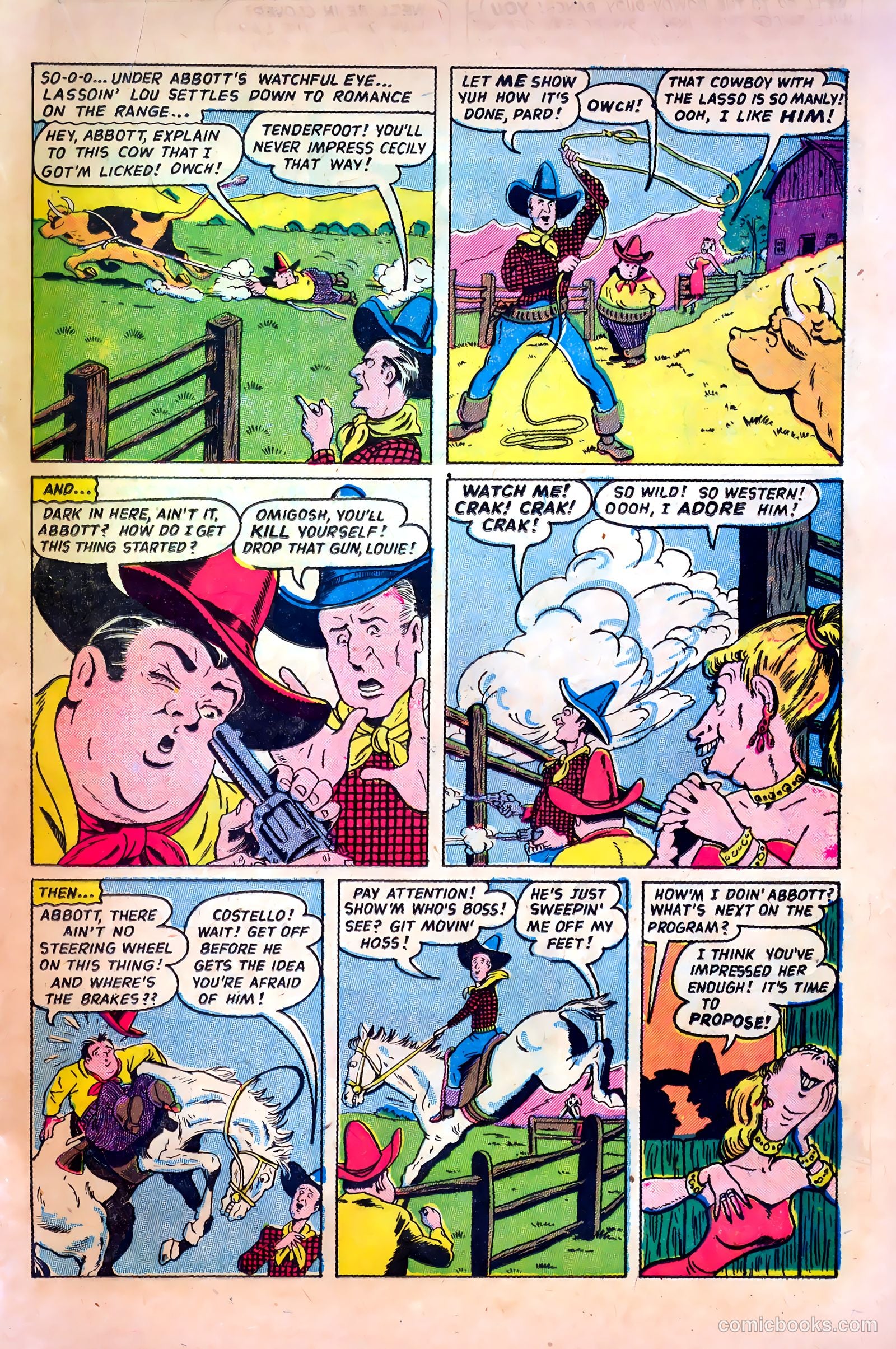 Abbott and Costello Comics #29 — page 17 of 36
