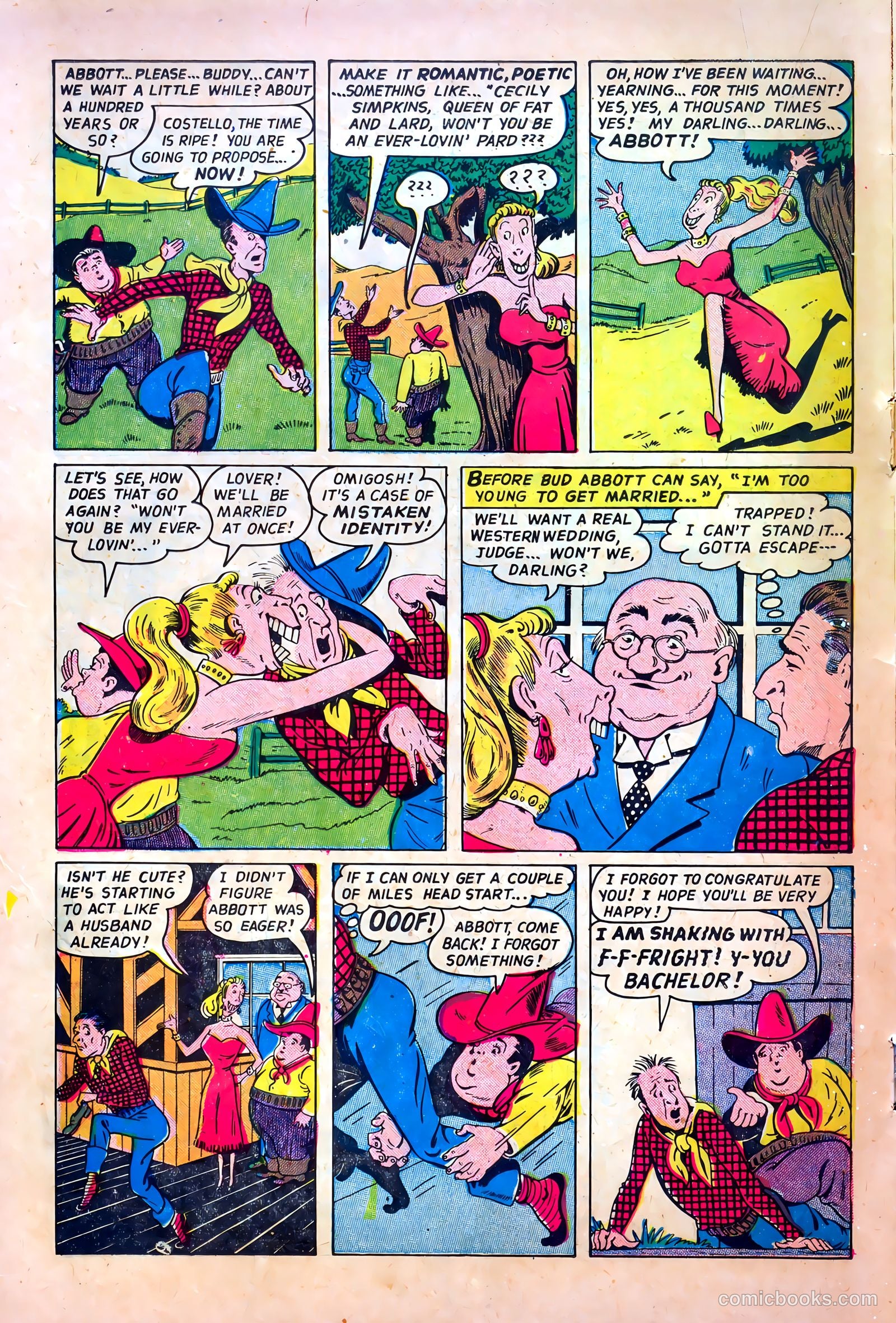 Abbott and Costello Comics #29 — page 18 of 36