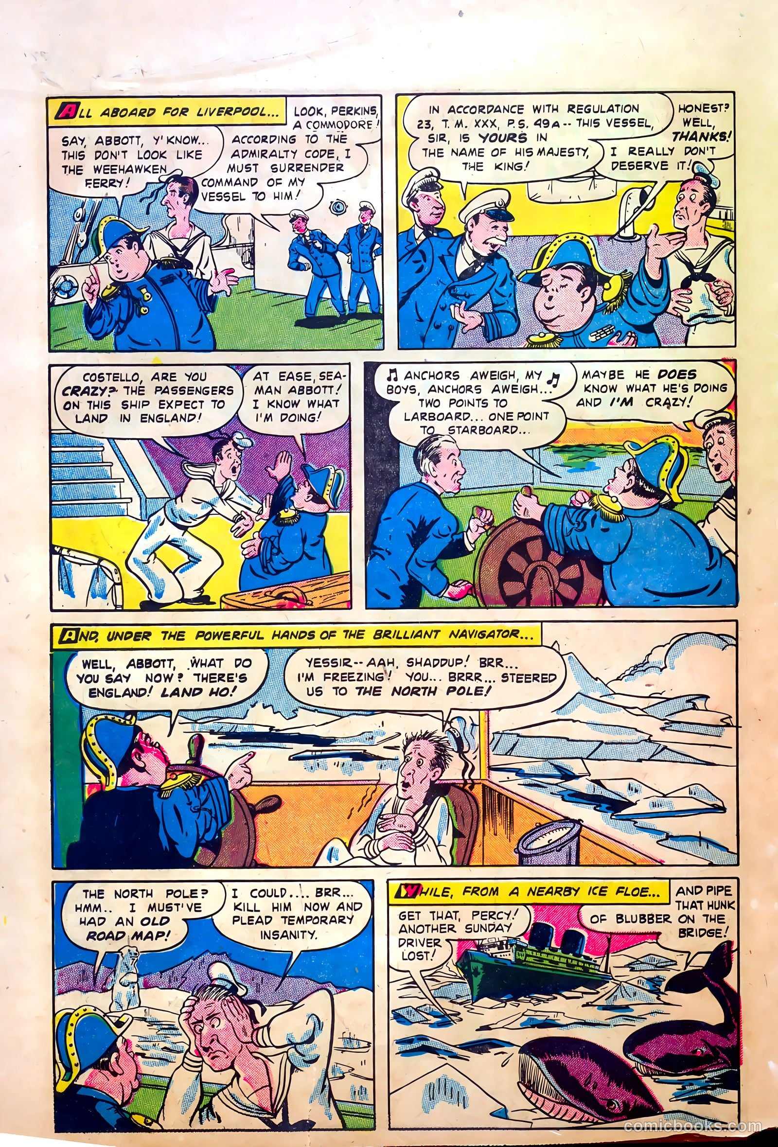 Abbott and Costello Comics #29 — page 30 of 36