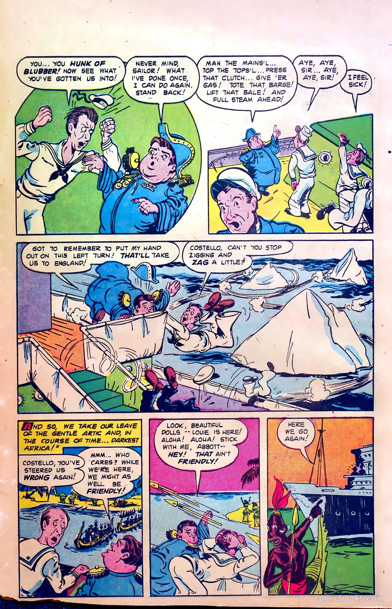 Abbott and Costello Comics #29 — page 31 of 36