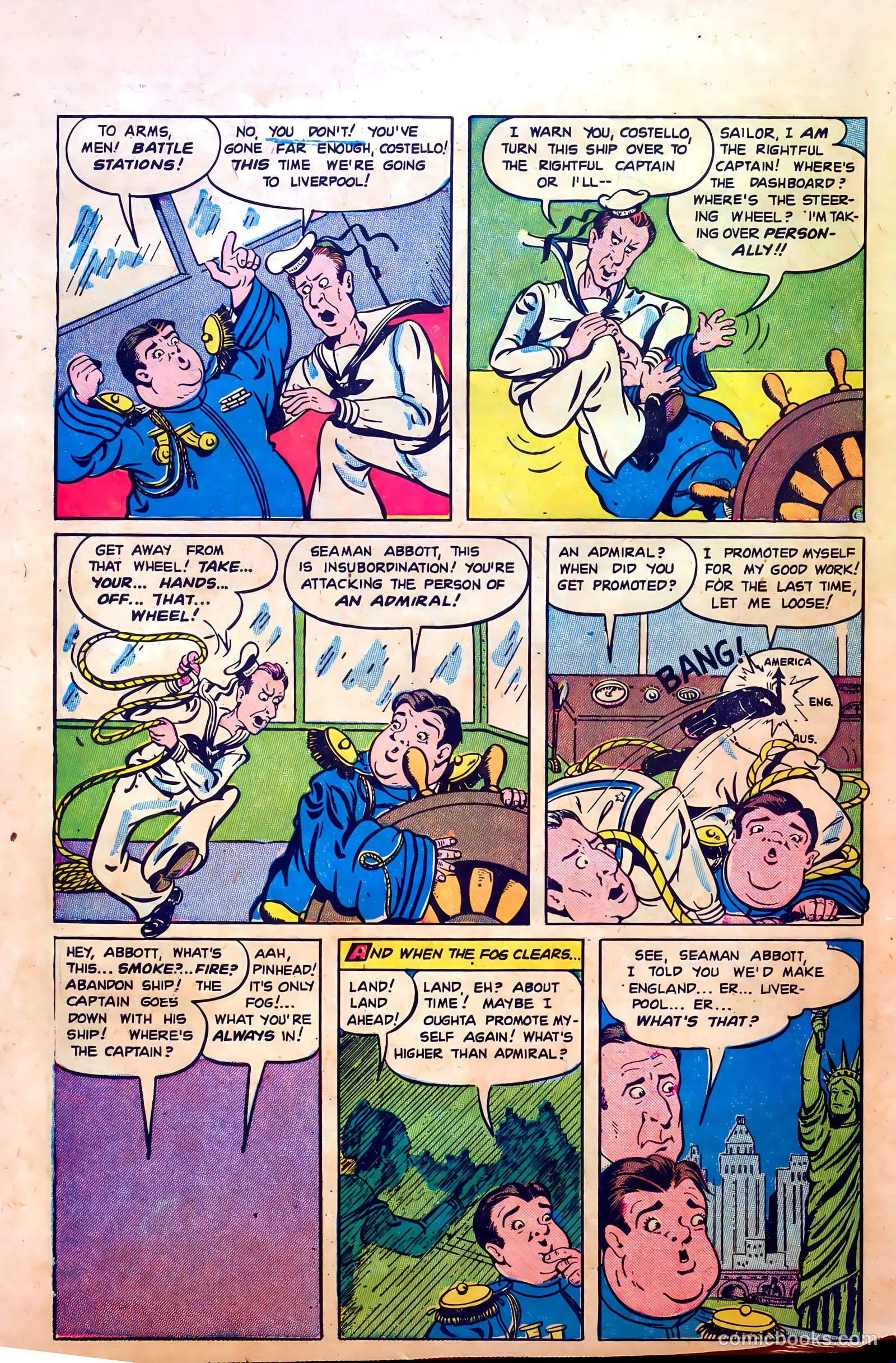 Abbott and Costello Comics #29 — page 32 of 36