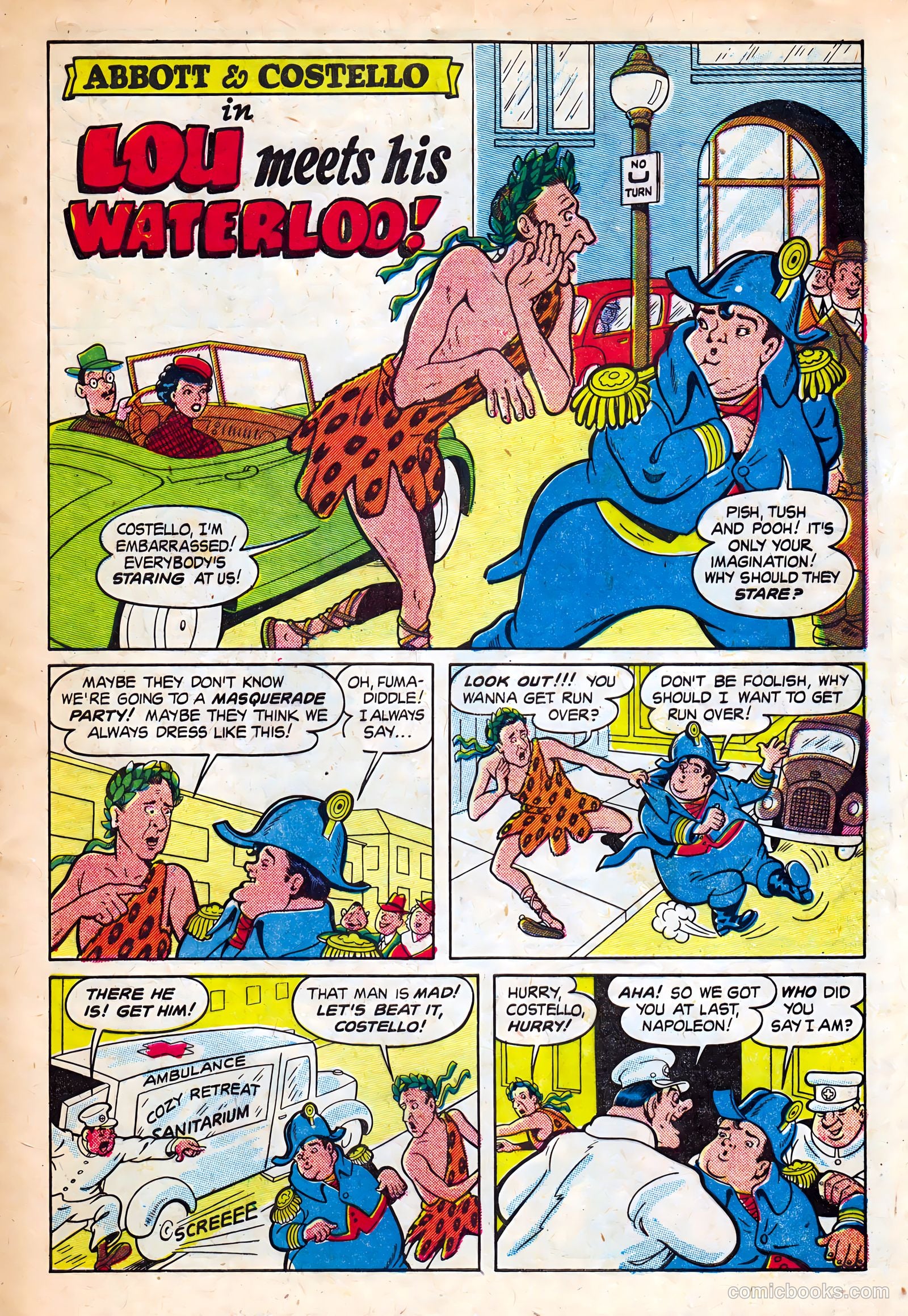 Abbott and Costello Comics #30 — page 3 of 36