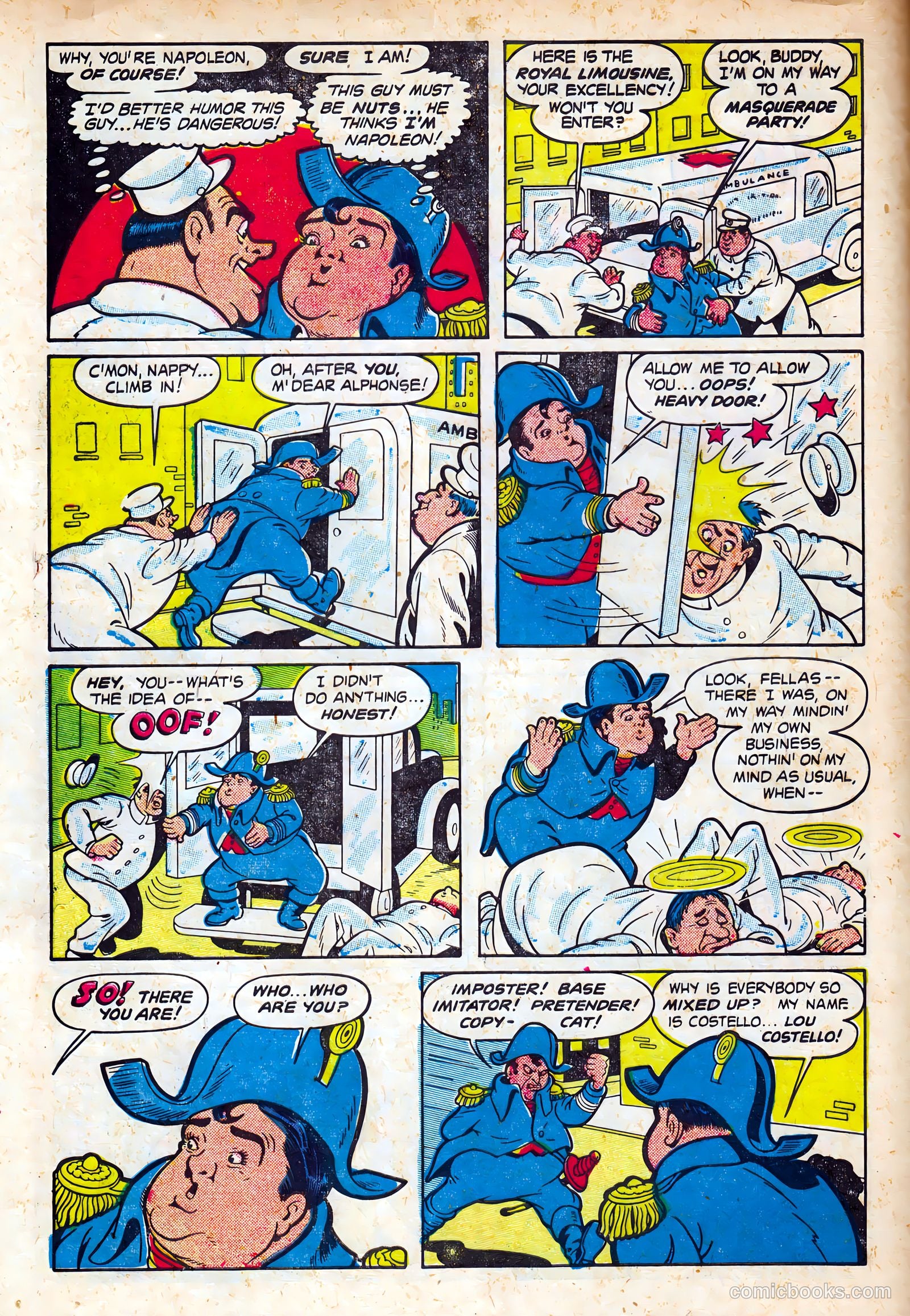 Abbott and Costello Comics #30 — page 4 of 36