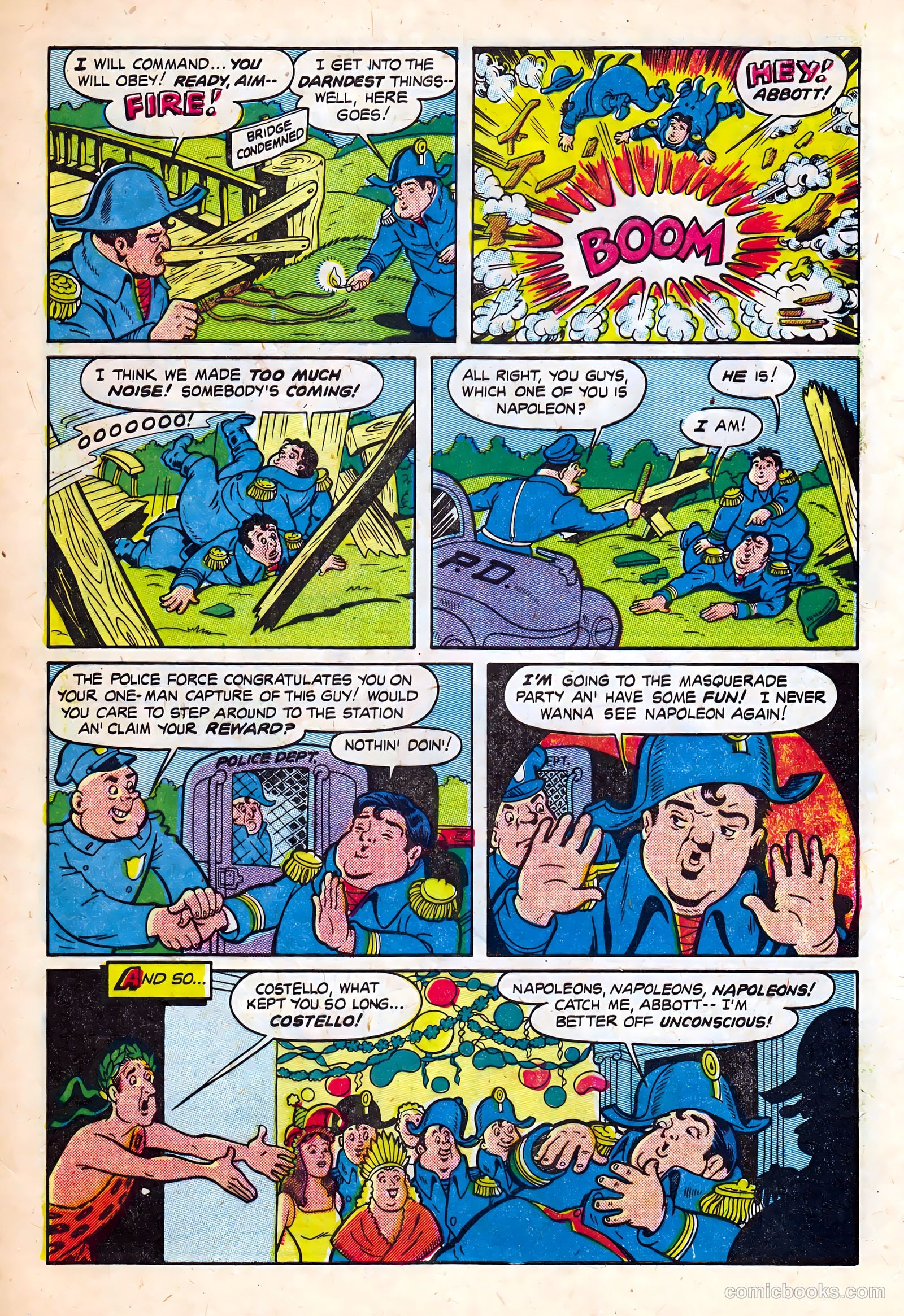 Abbott and Costello Comics #30 — page 7 of 36