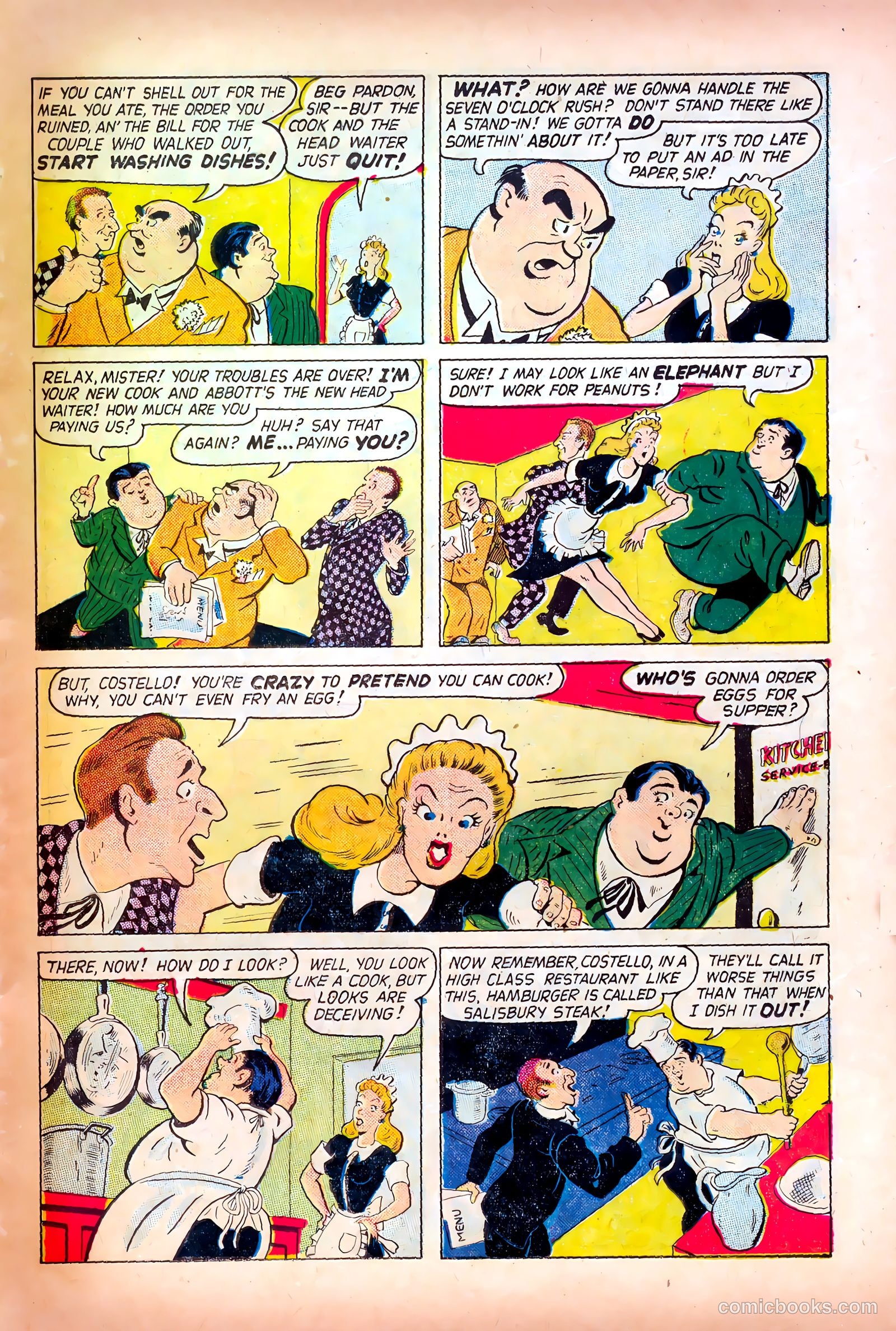 Abbott and Costello Comics #31 — page 13 of 36