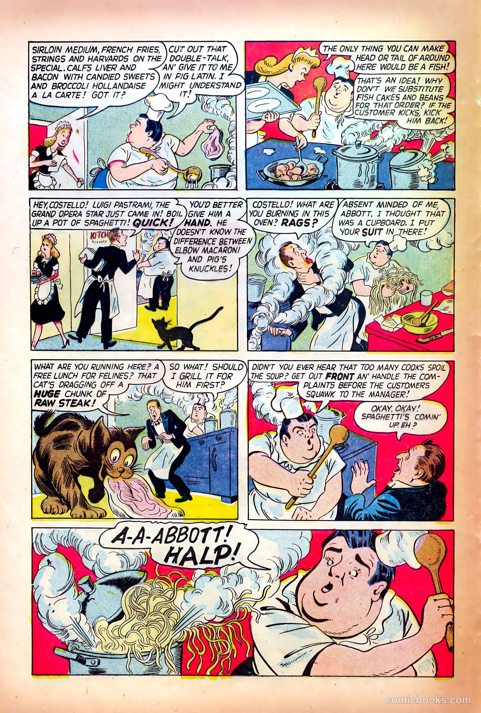 Abbott and Costello Comics #31 — page 14 of 36
