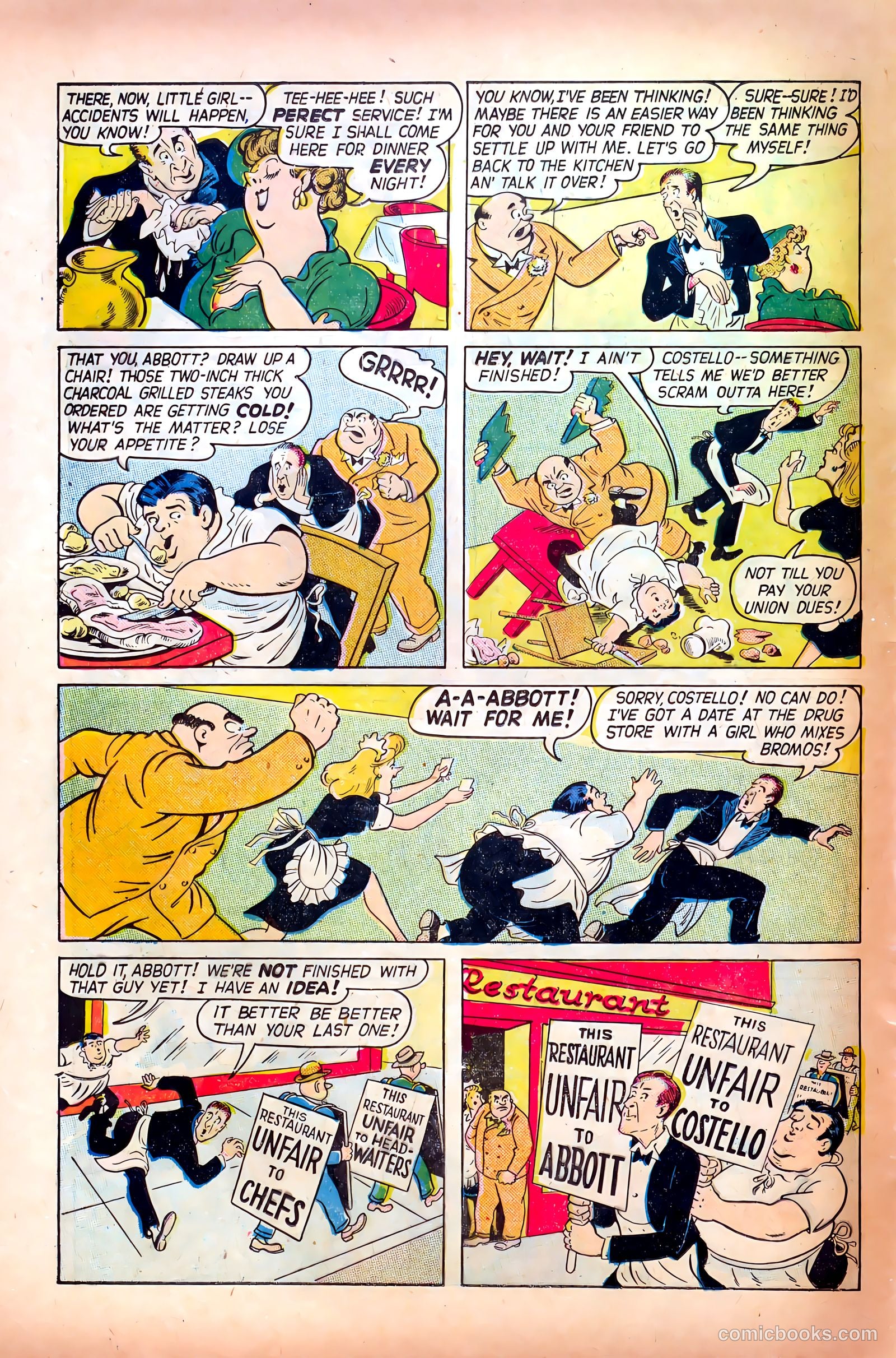Abbott and Costello Comics #31 — page 16 of 36