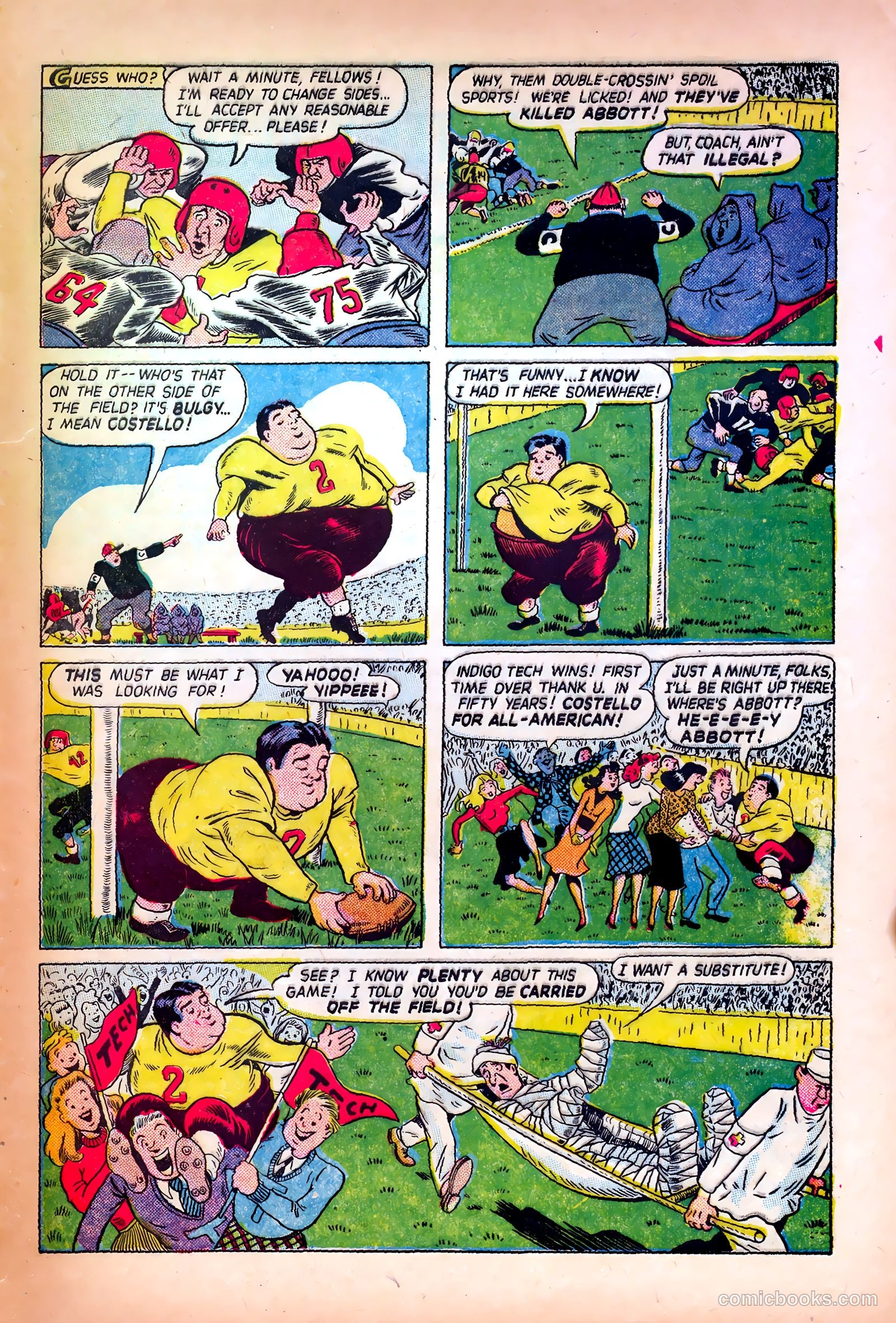 Abbott and Costello Comics #31 — page 31 of 36