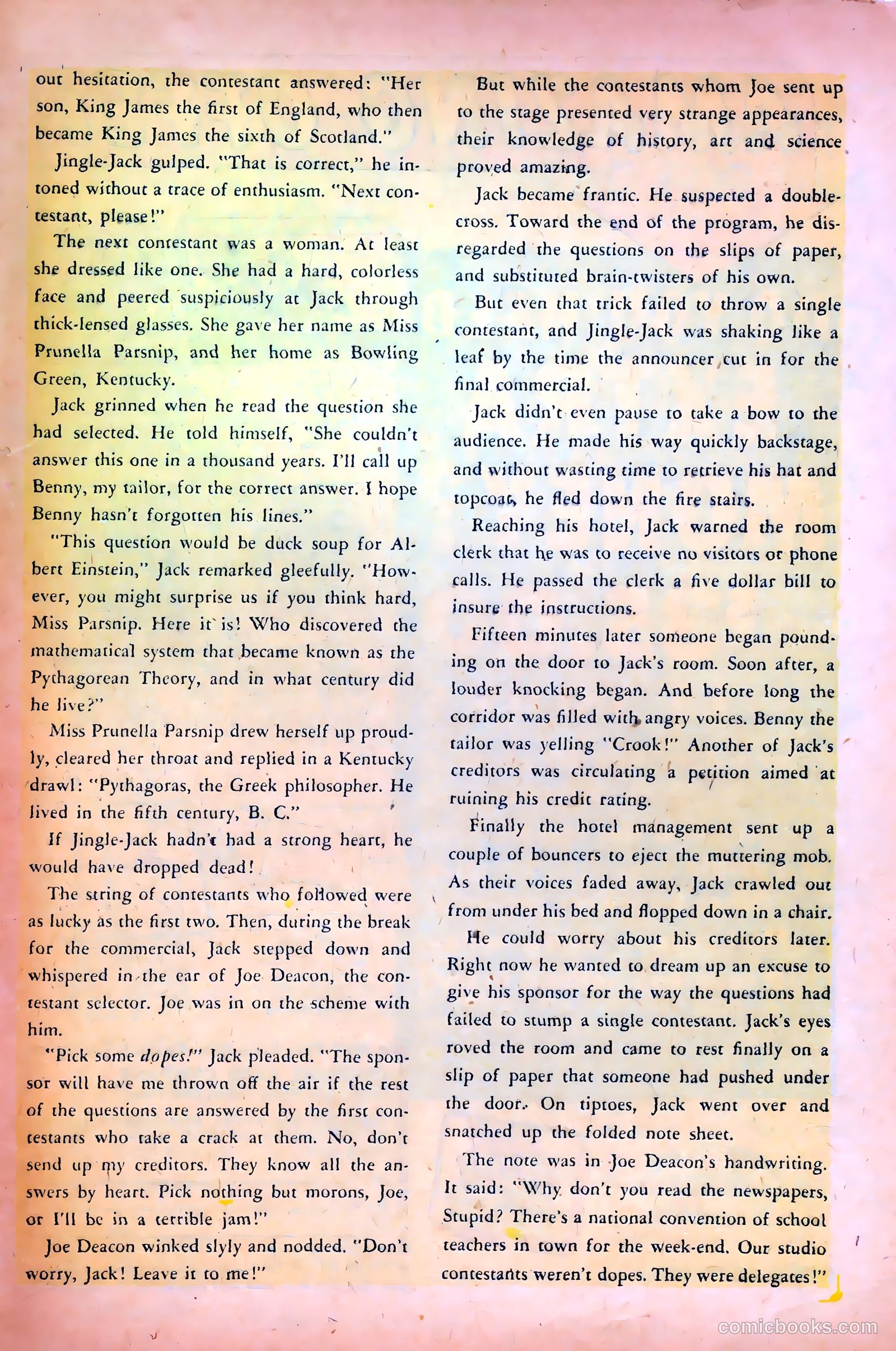 Abbott and Costello Comics #31 — page 33 of 36
