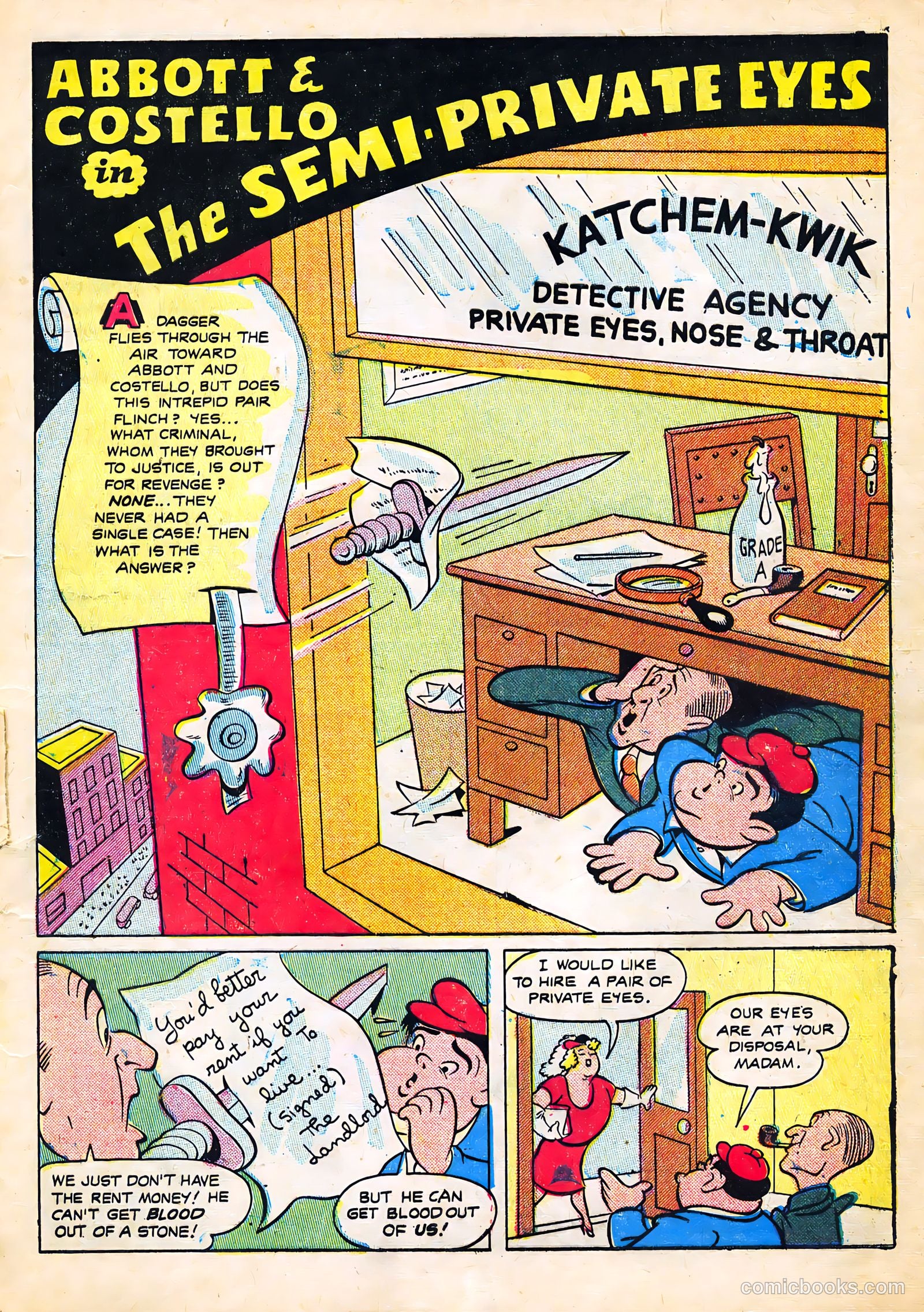 Abbott and Costello Comics #32 — page 3 of 36