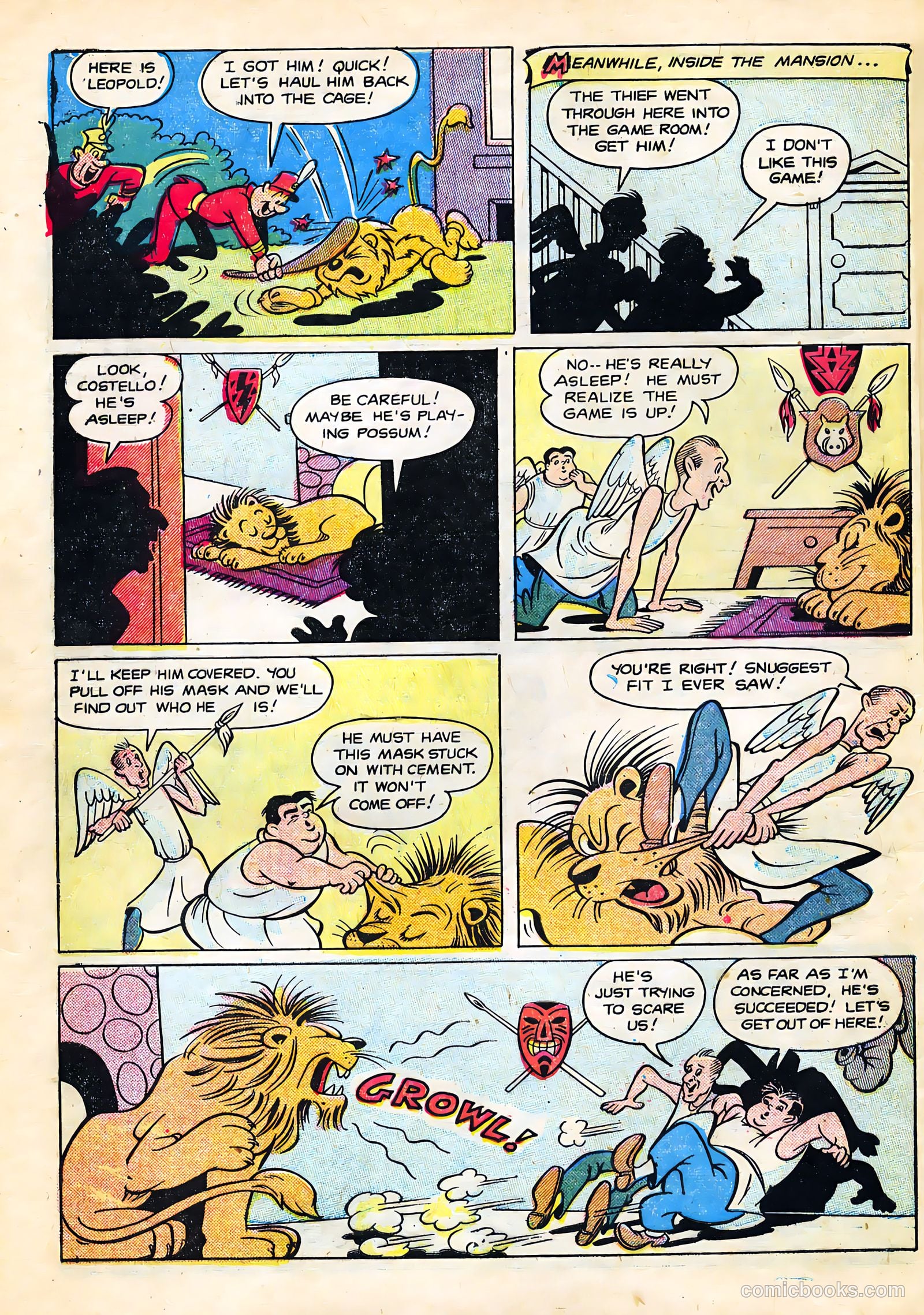 Abbott and Costello Comics #32 — page 8 of 36