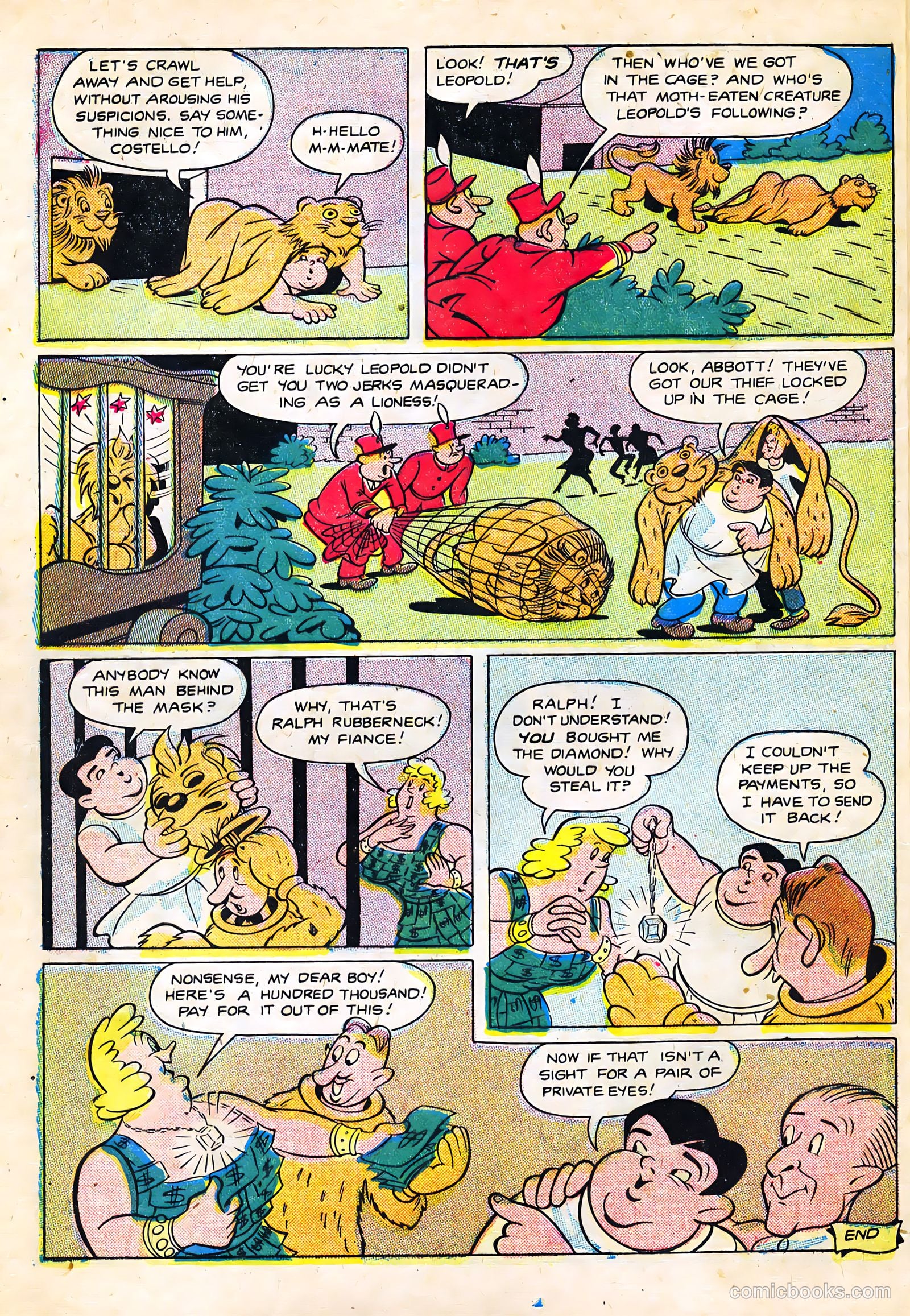Abbott and Costello Comics #32 — page 10 of 36