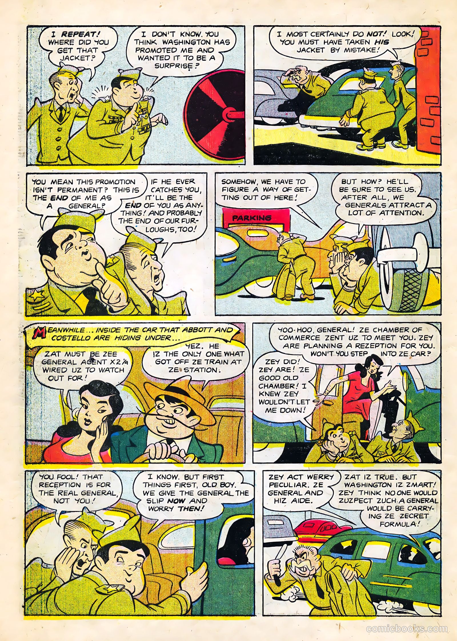 Abbott and Costello Comics #32 — page 28 of 36