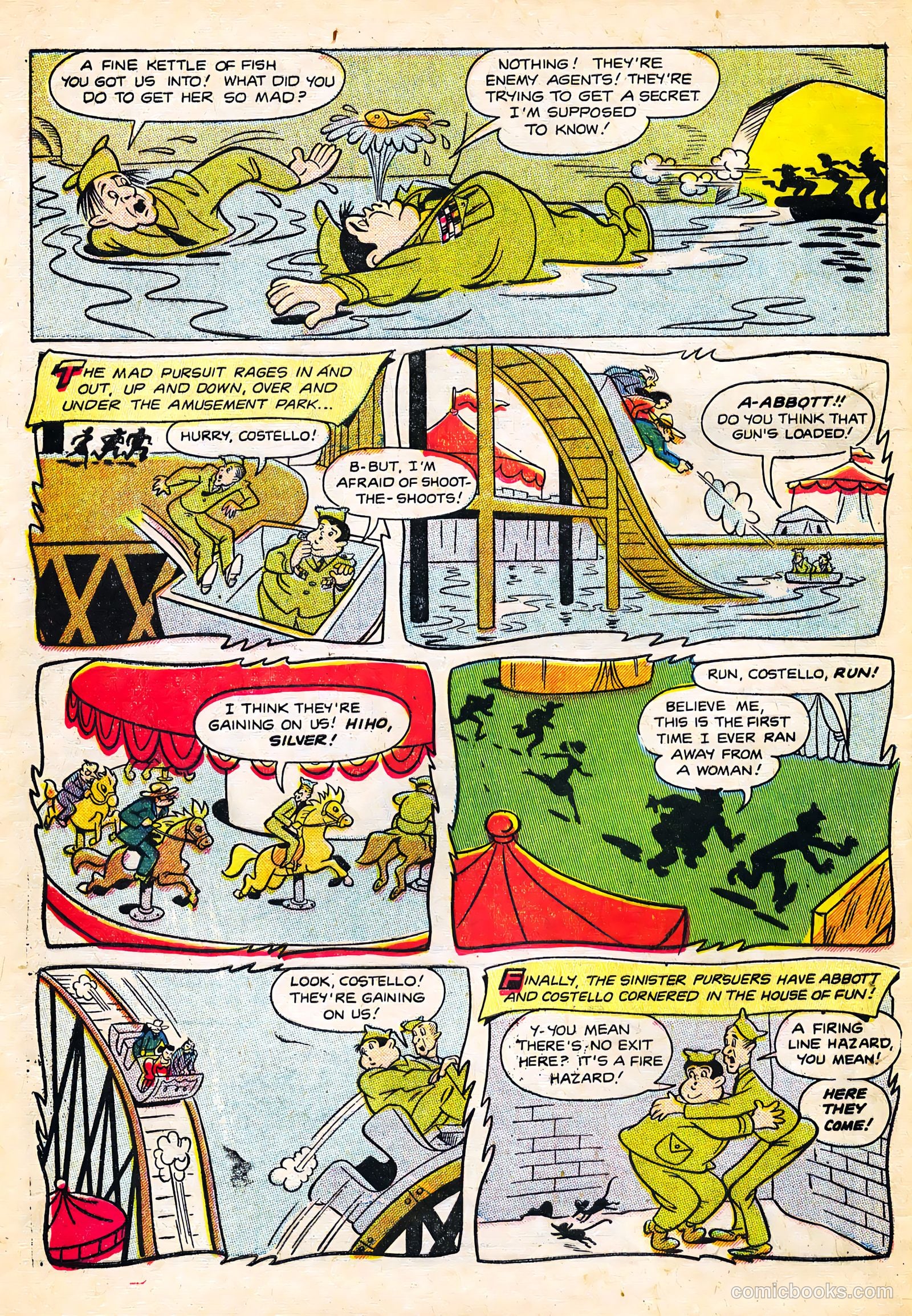 Abbott and Costello Comics #32 — page 32 of 36