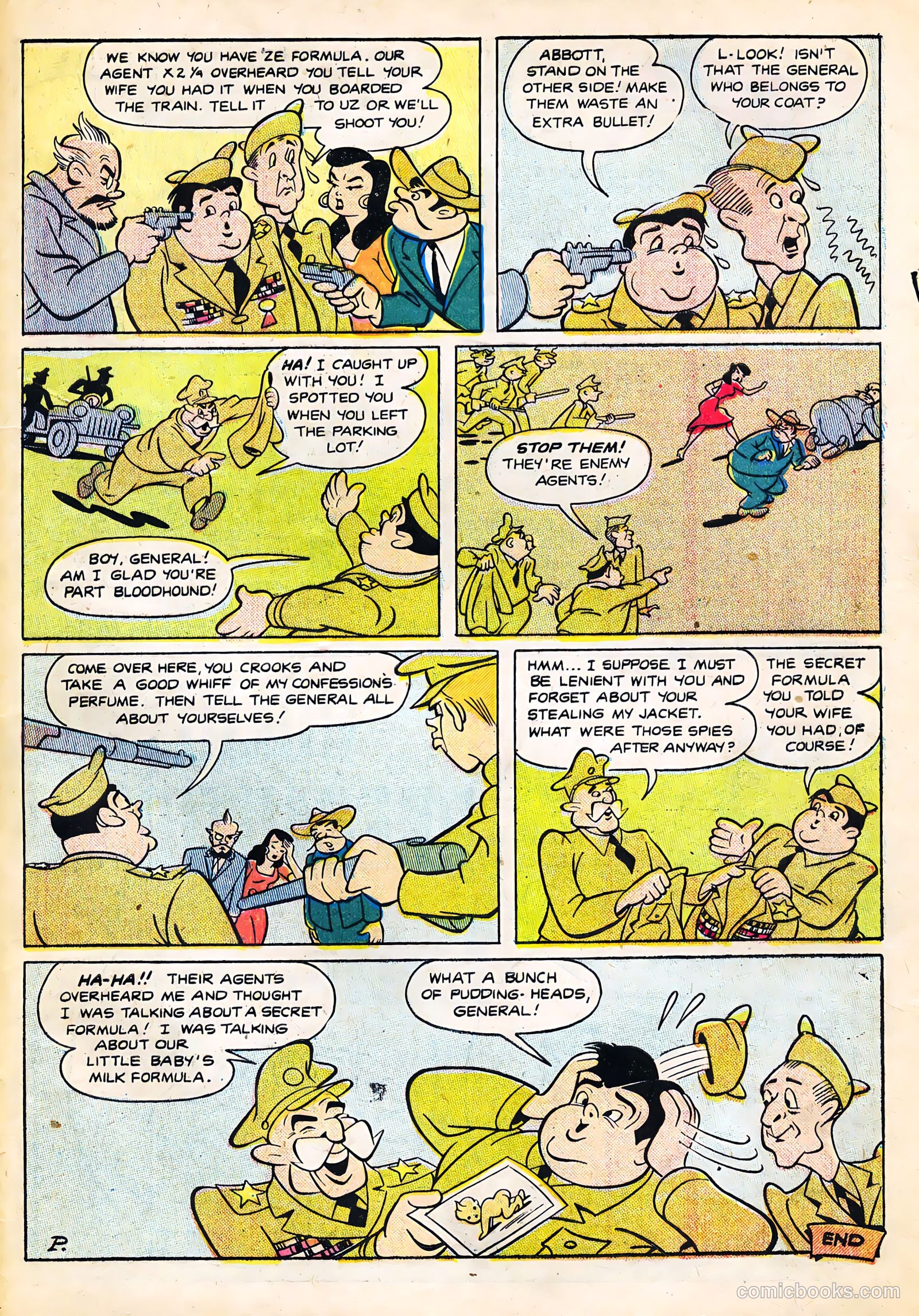 Abbott and Costello Comics #32 — page 33 of 36