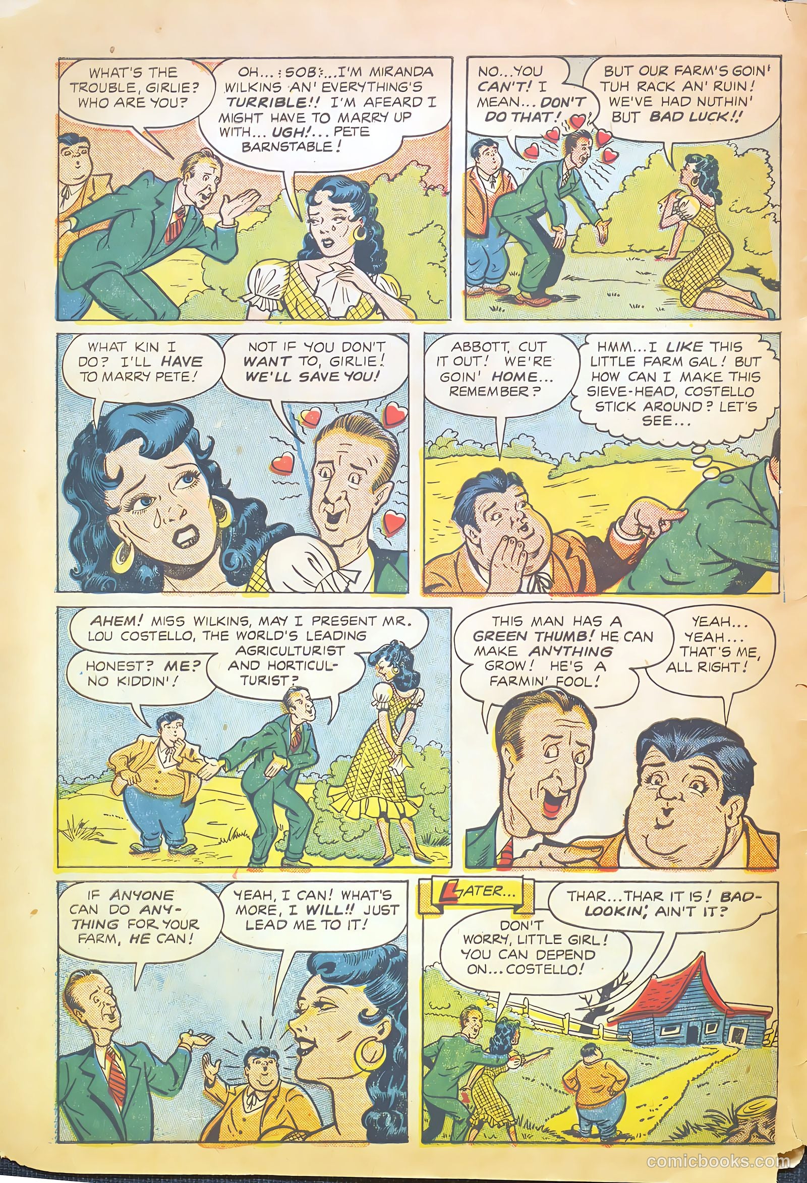 Abbott and Costello Comics #33 — page 6 of 36