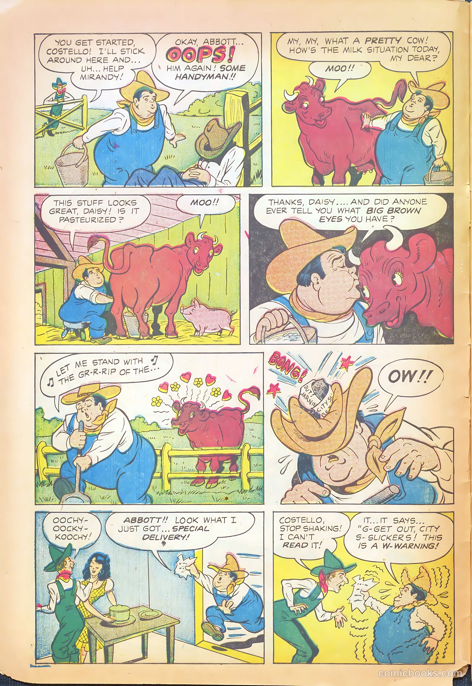 Abbott and Costello Comics #33 — page 8 of 36