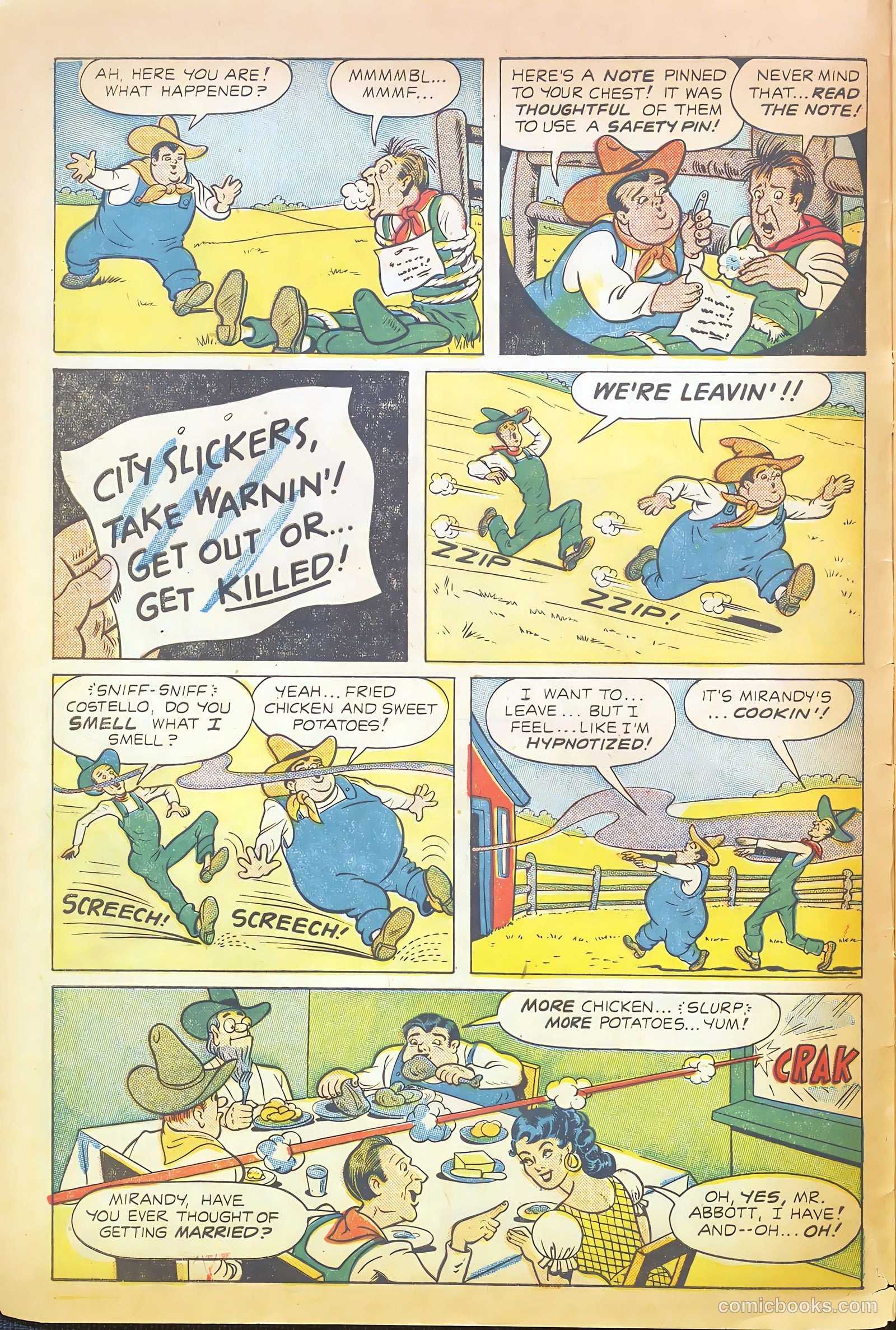 Abbott and Costello Comics #33 — page 10 of 36