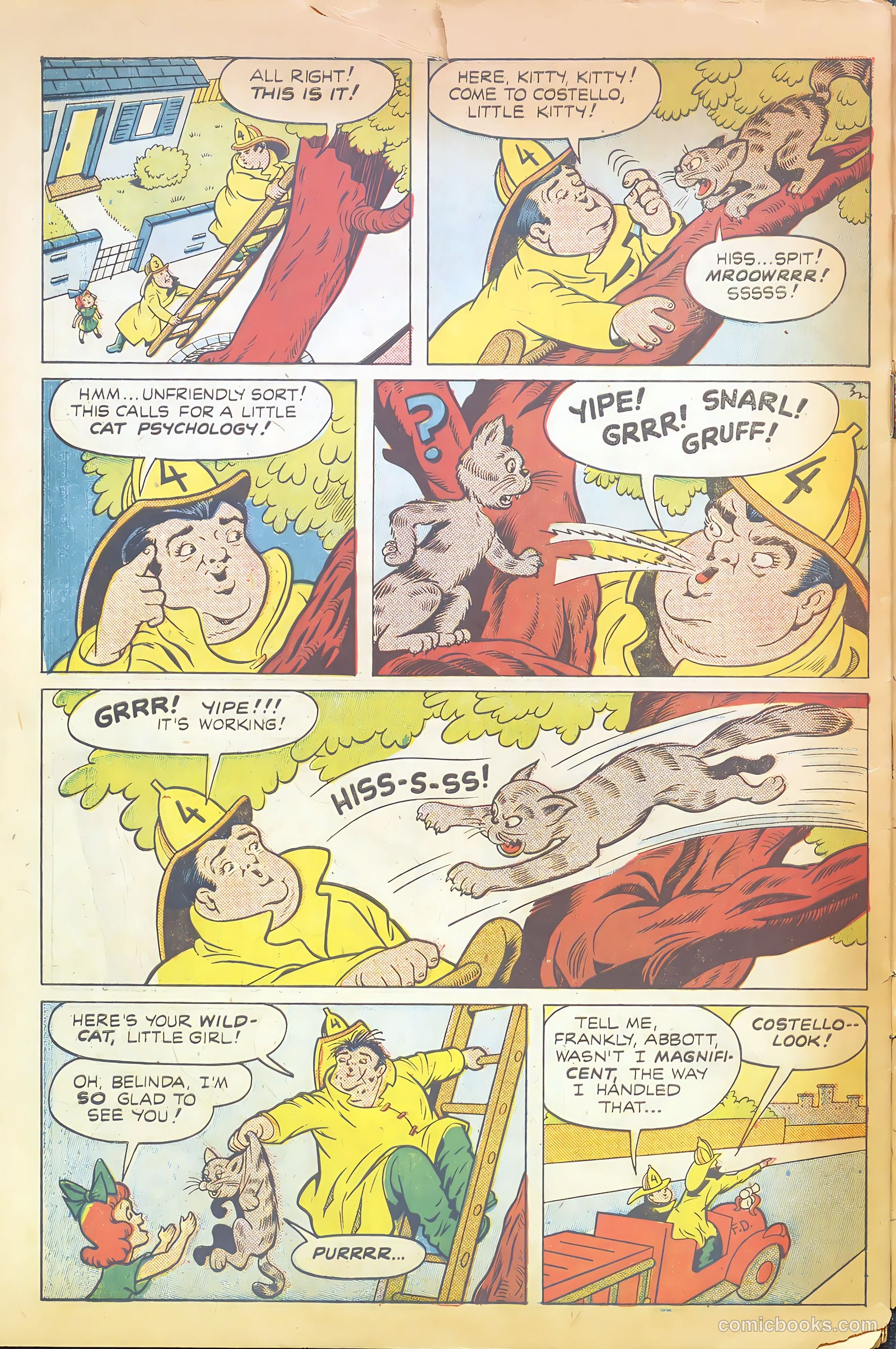Abbott and Costello Comics #33 — page 32 of 36