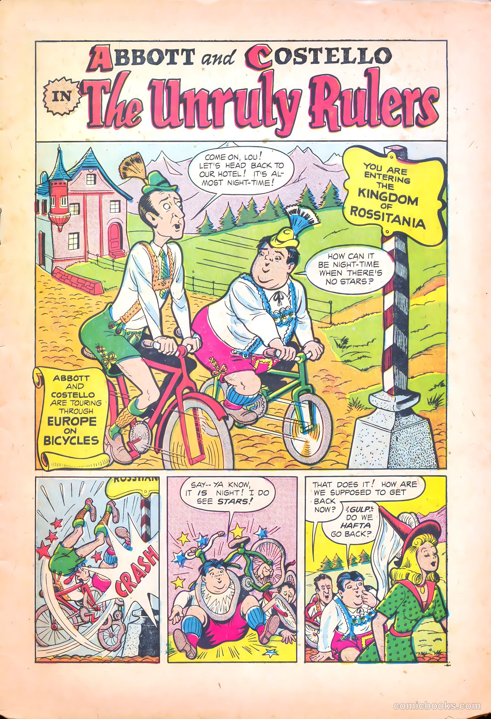 Abbott and Costello Comics #34 — page 3 of 37